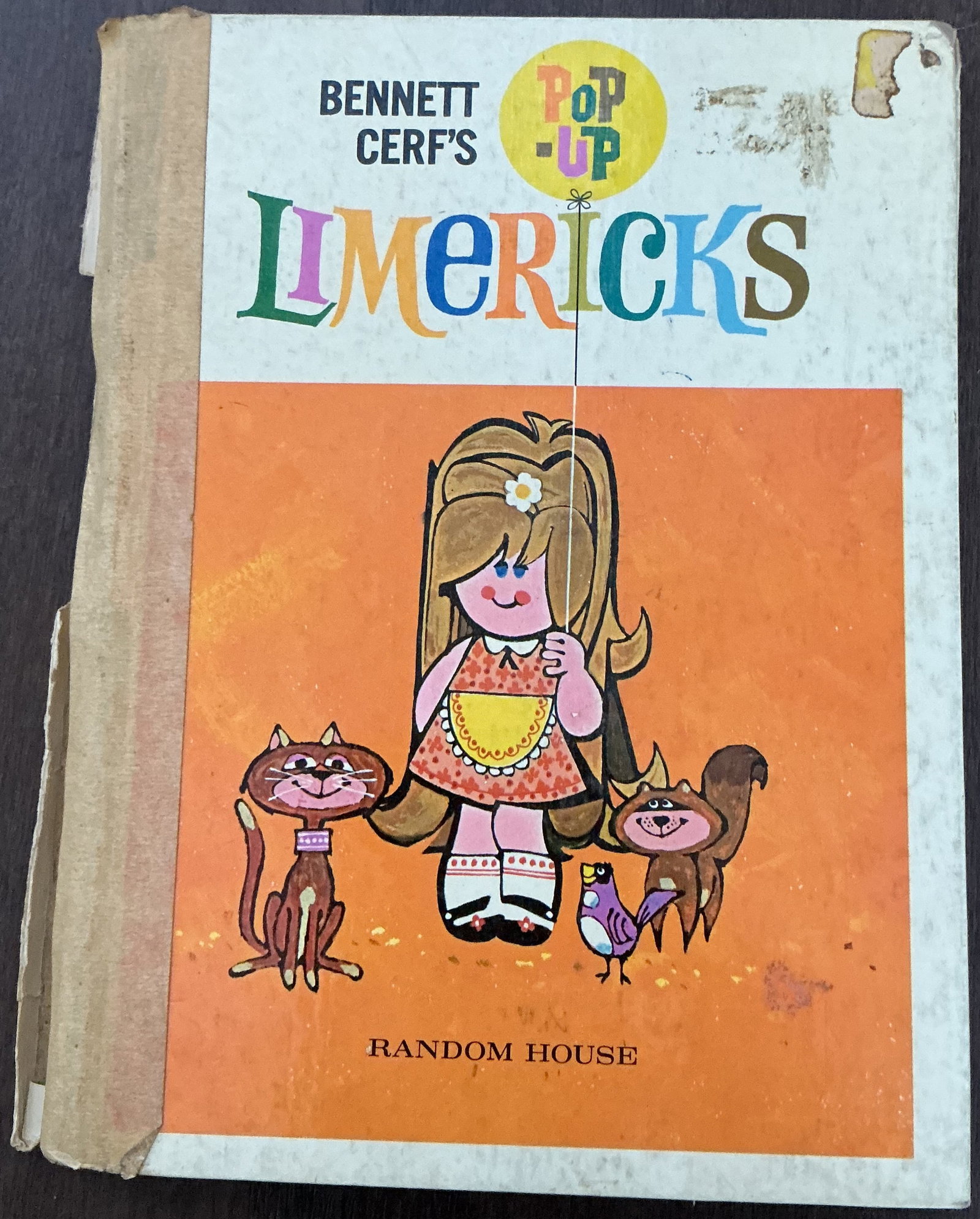 Bennett Cerf’s Pop-Up Limericks Hard Cover Book By Random House (1 of 7)