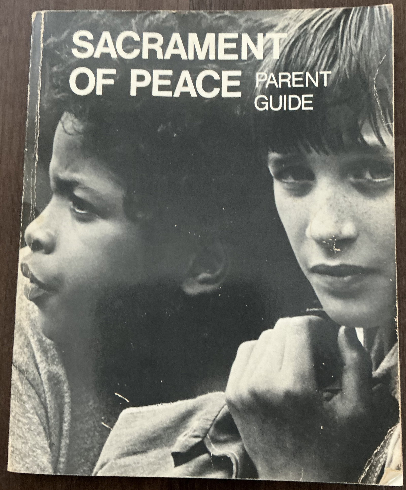 Sacrament of Peace Parent Guide: Sacrament of Peace Parent Guide is a vintage religious educational booklet designed to help parents guide children through the Catholic Sacrament of Reconciliation, also known as Confession or Penance