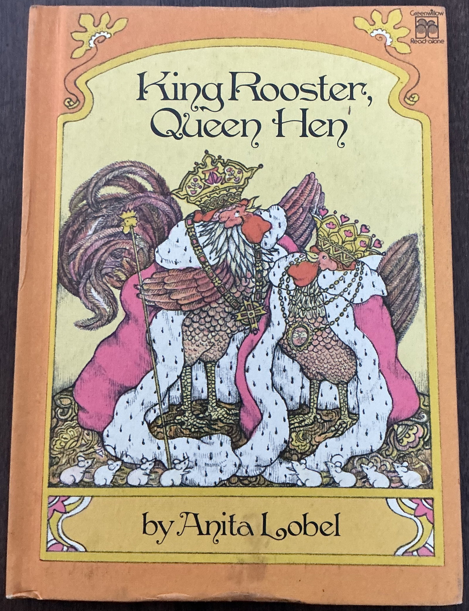 King Rooster, Queen Hen Hard Cover Book by Anita Lobel 1975 (1 of 6)