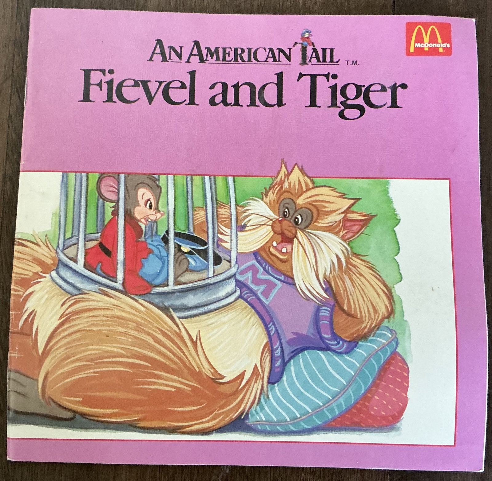 An American Tail Fievel and Tiger 1986 (1 of 6)