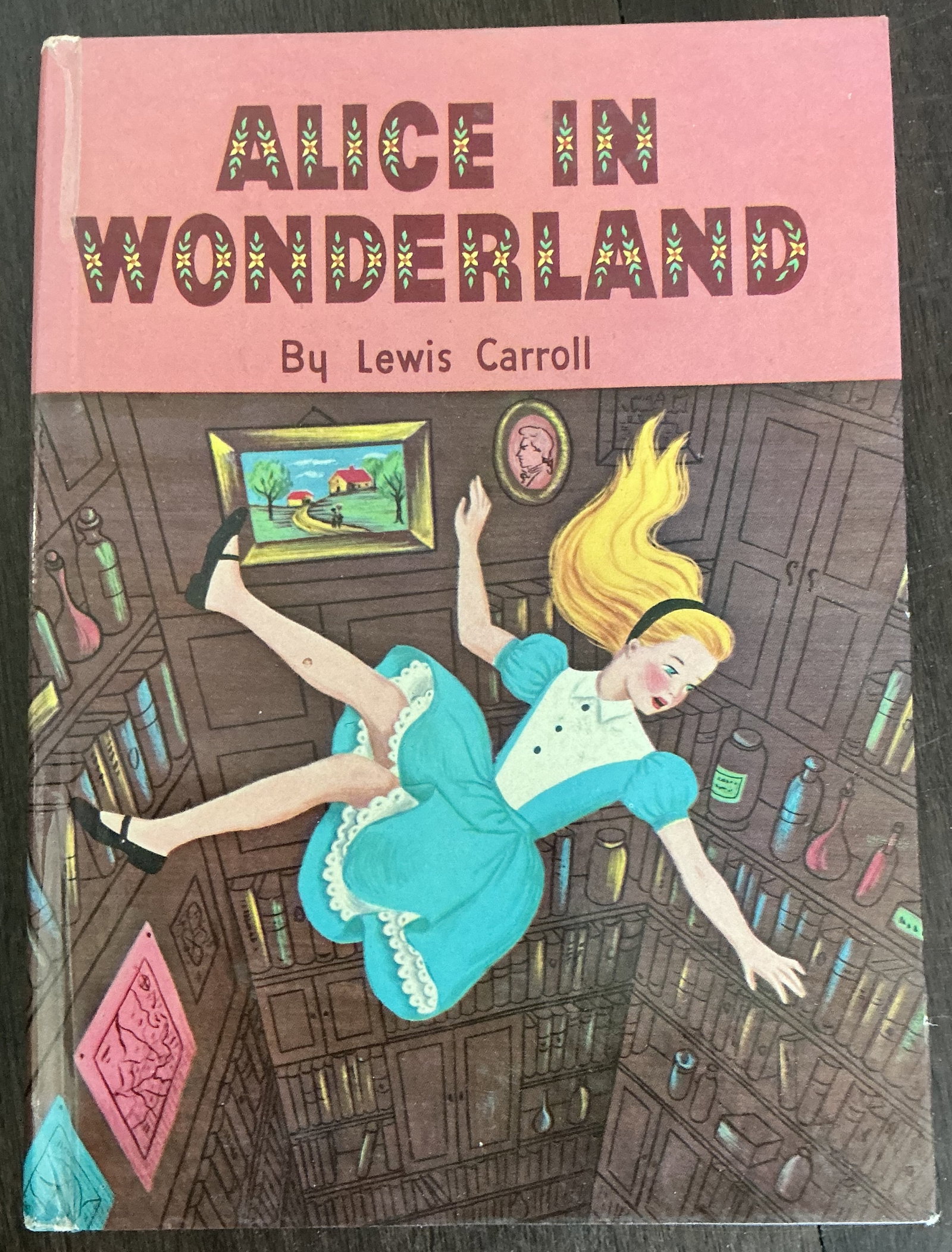 Alice in Wonderland Hard Cover Book By Lewis Carroll (1 of 8)