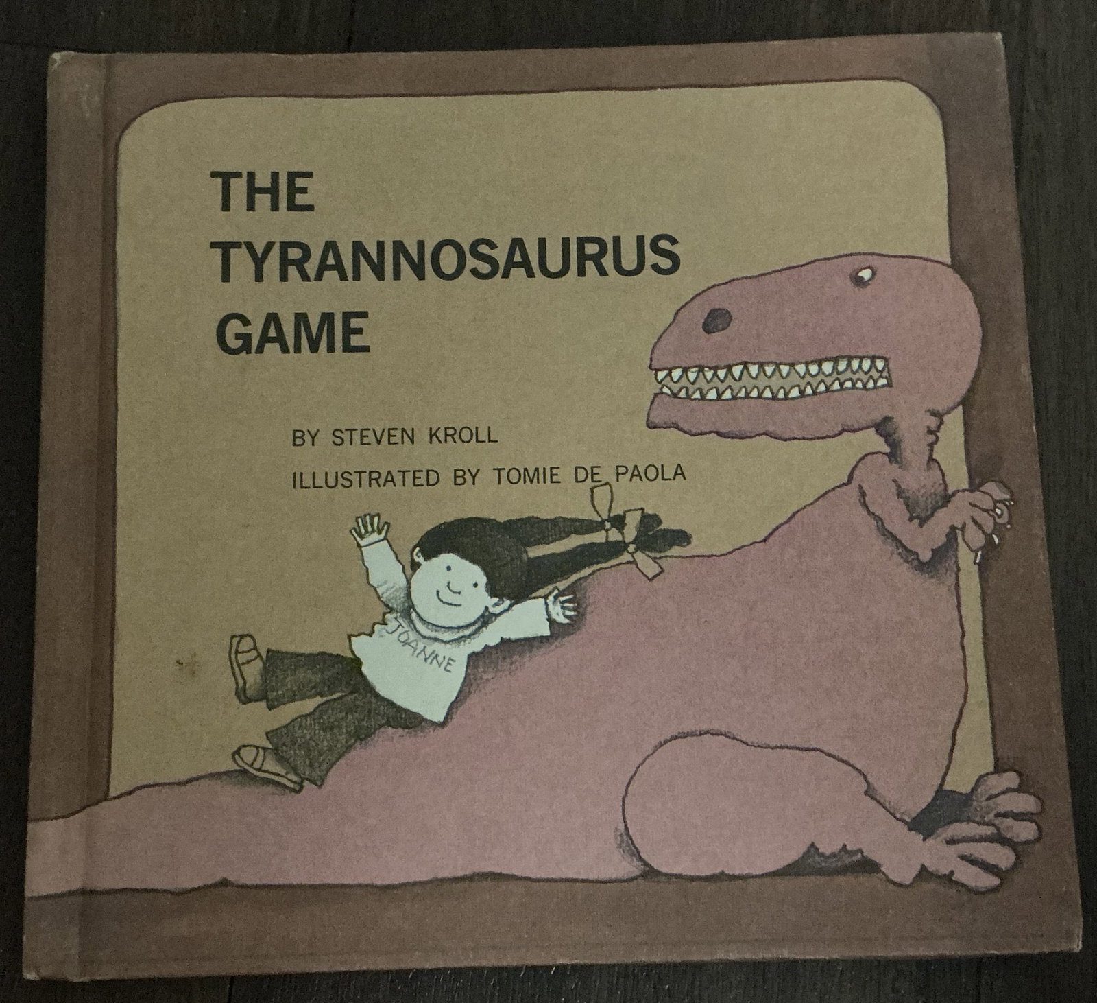 The Tyrannosaurus Game Hard Cover Book By Steven Kroll, Tomie dePaola (1 of 5)