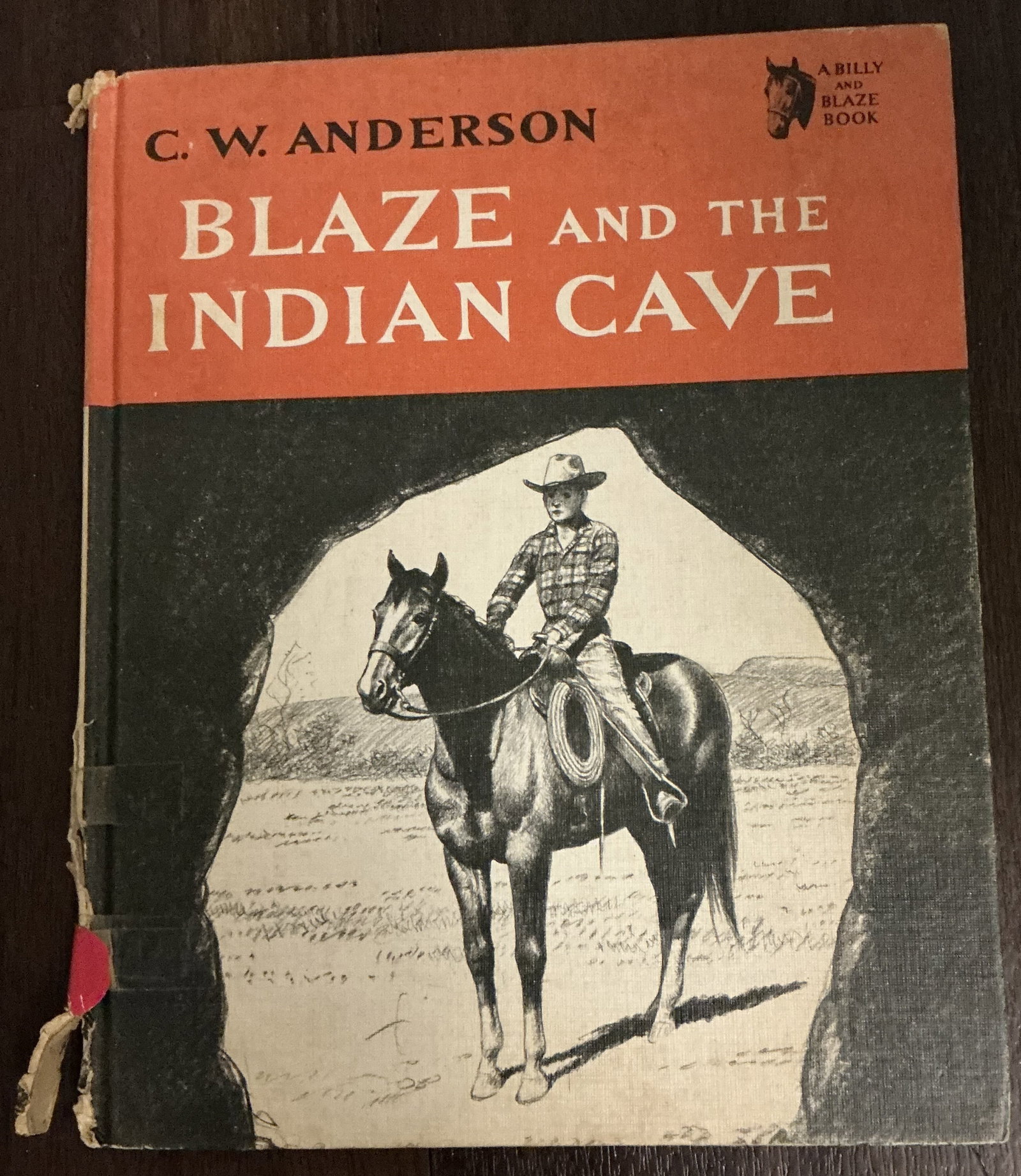 Blaze and The Indian Cave Hard Cover Book By C.W. Anderson 1964 (1 of 6)