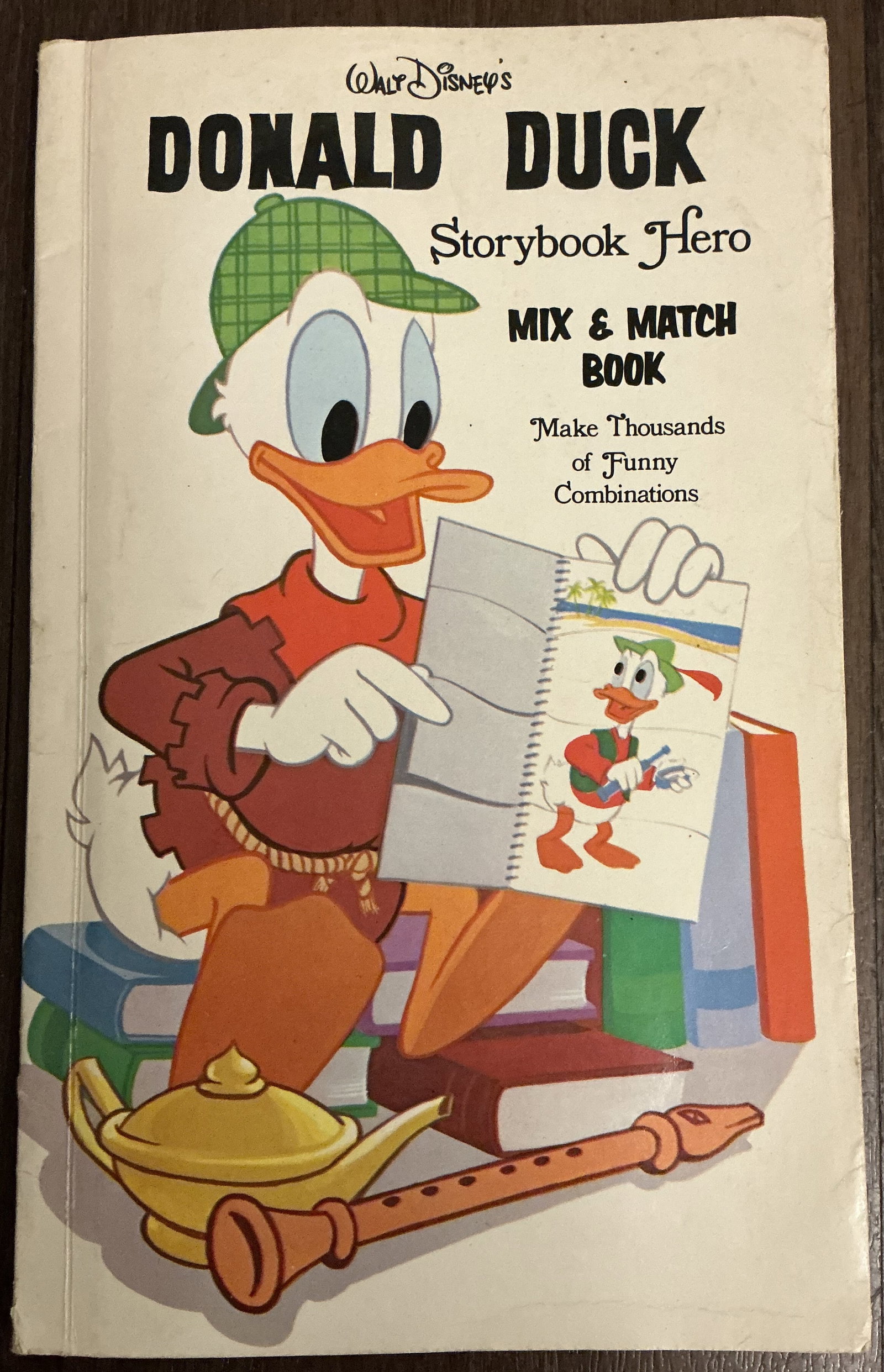 Walt Disney’s Donald Duck Storybook Hero Mix & Match Book (1 of 5)