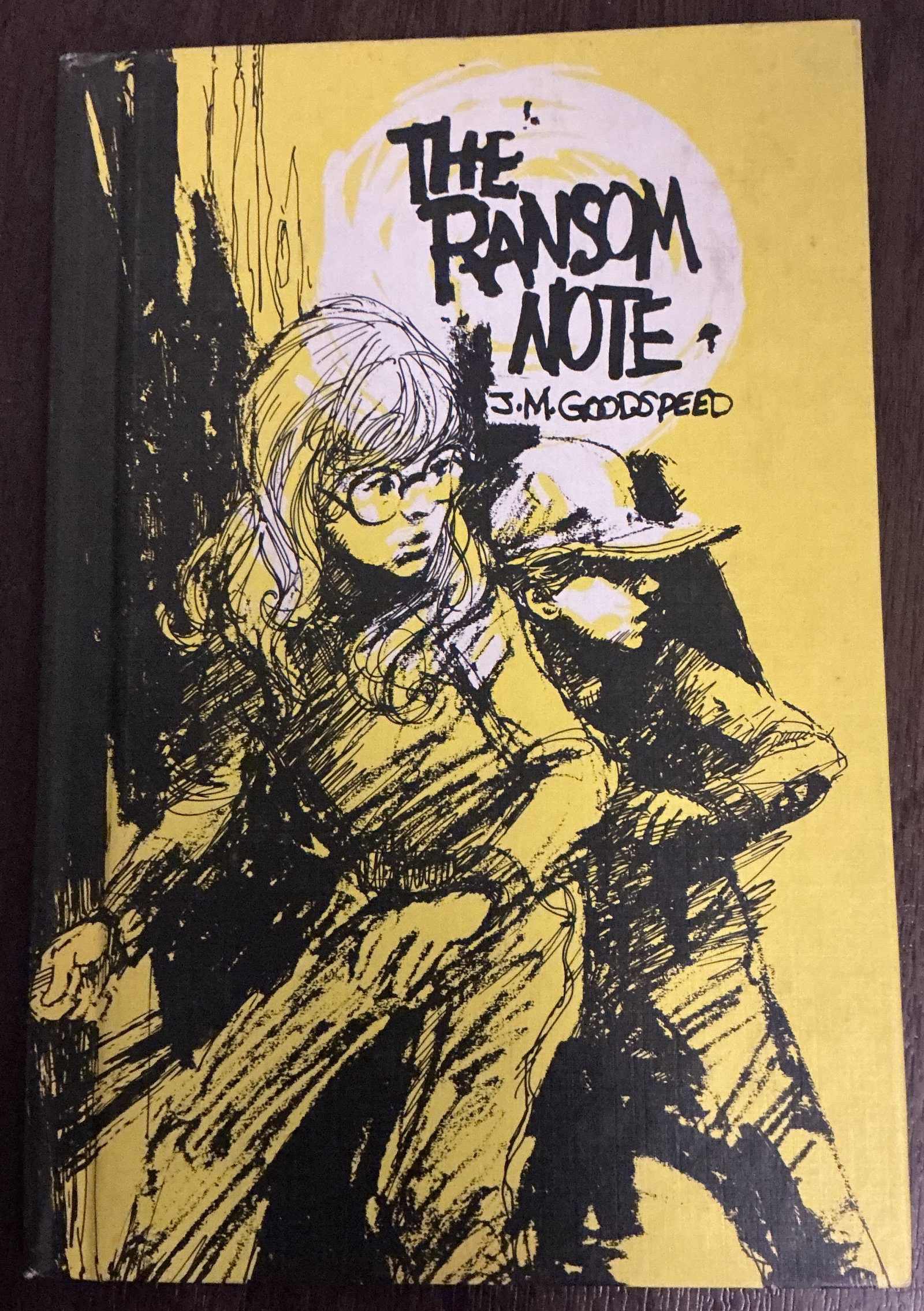 The Ransom Note Hard Cover Book by J.M. Goodspeed 1978 (1 of 3)