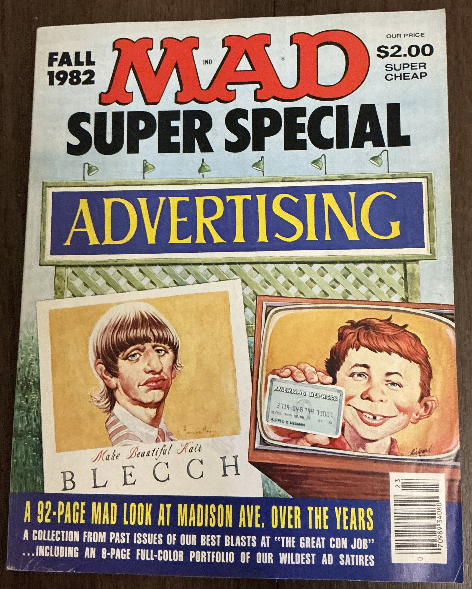MAD Super Special Advertising Fall 1982 (1 of 5)