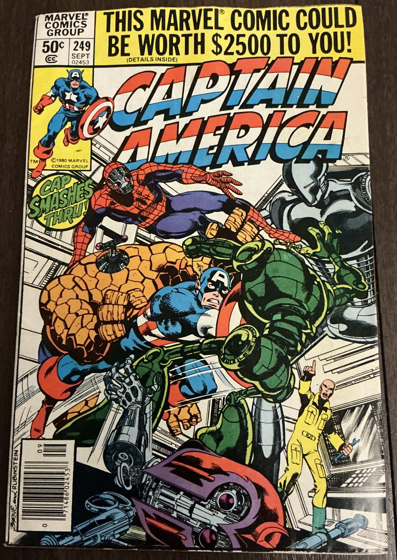 Marvel Comics Captain America No. 249 (1 of 5)