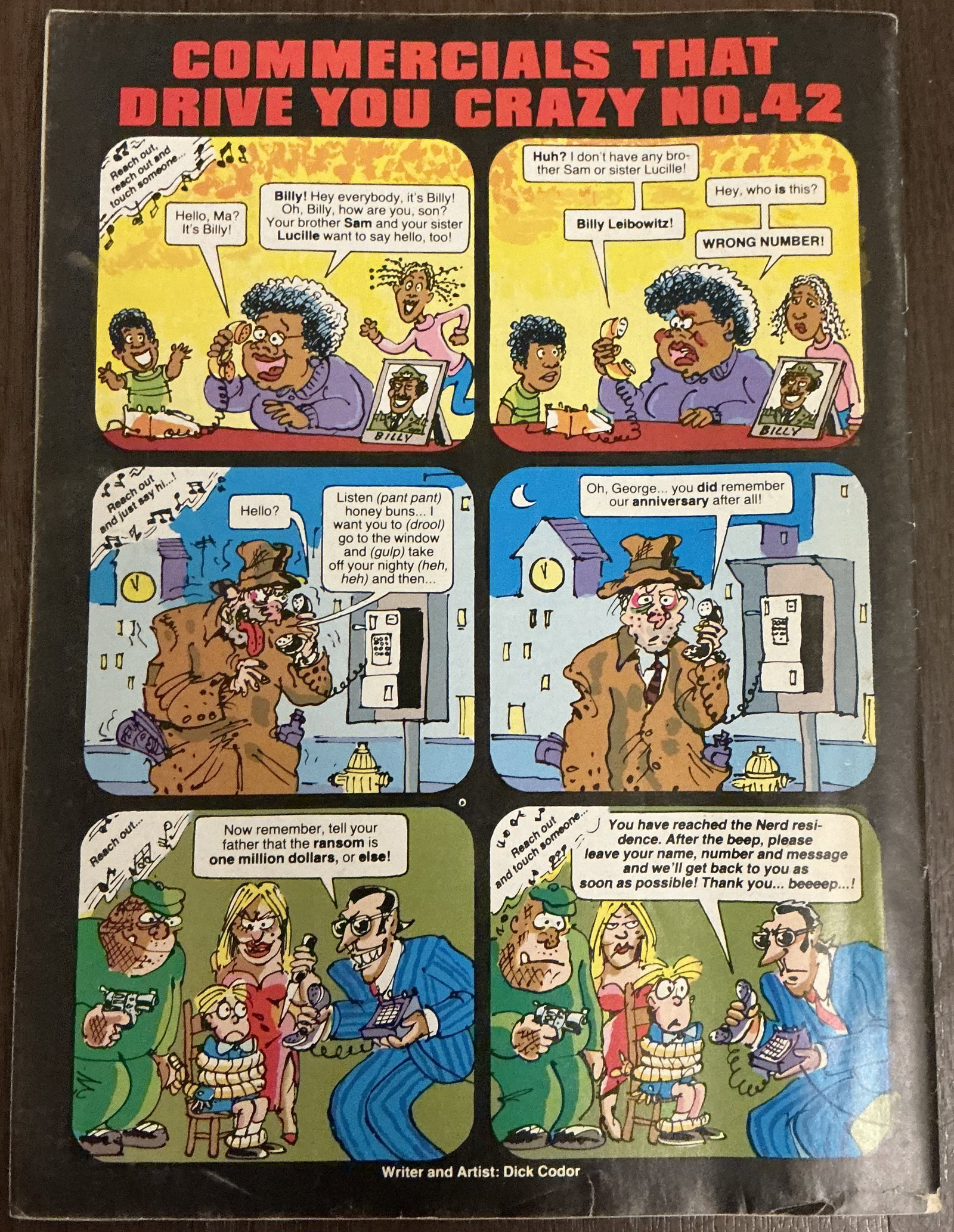 CRAZY Magazine No. 86 1982 - 2