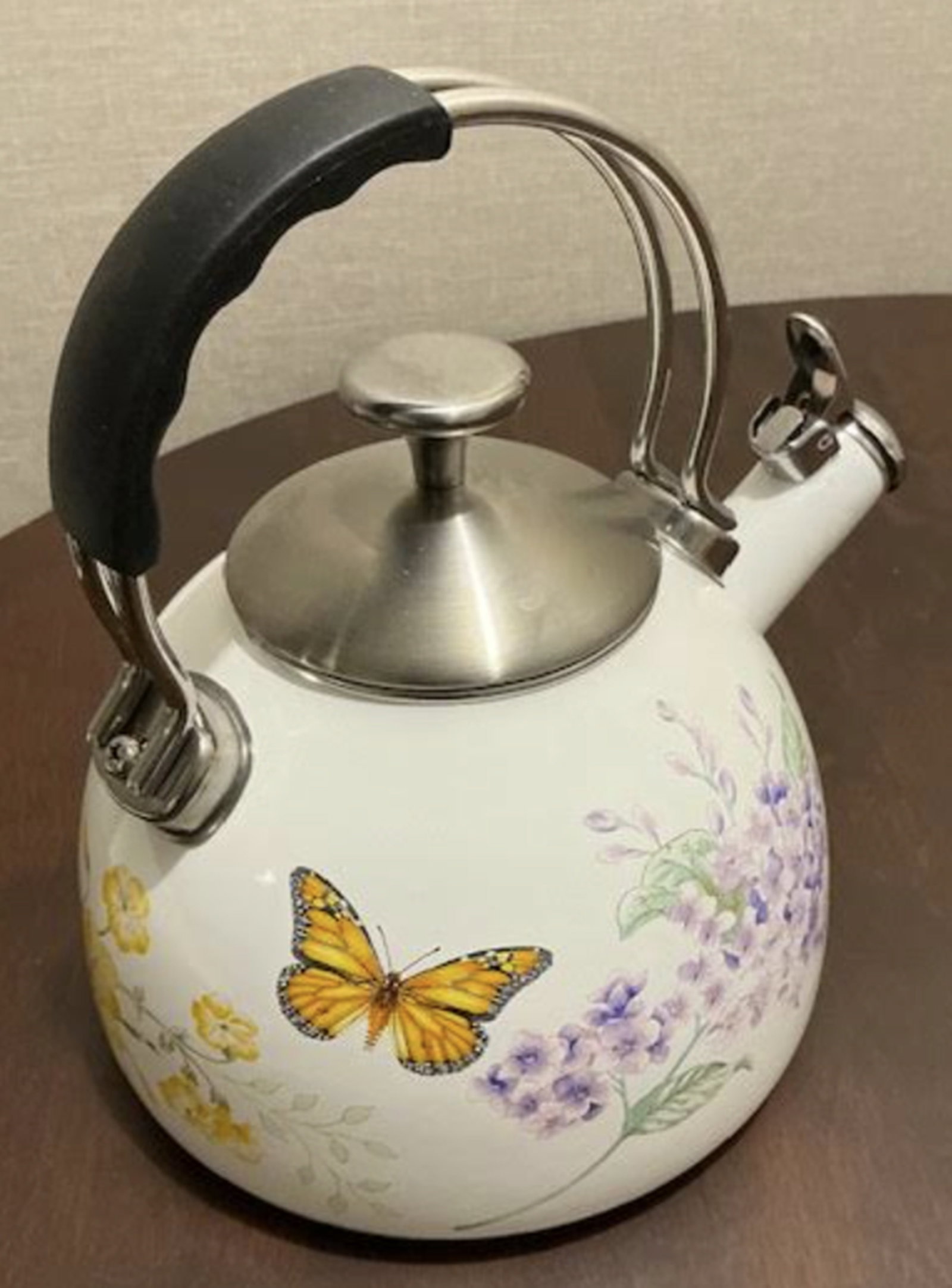 Lenox Butterfly Meadow Tea Kettle - 3