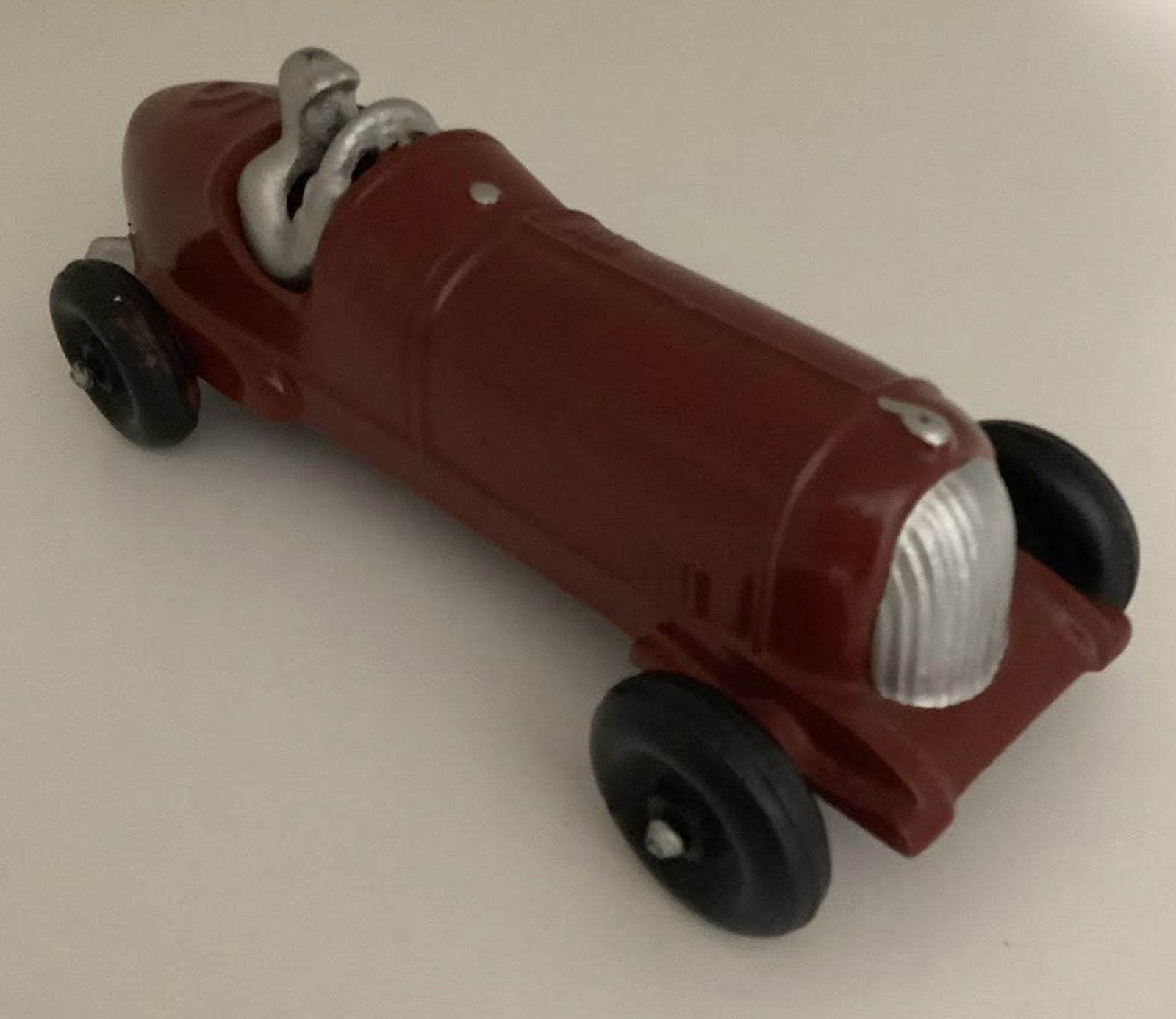 Hubley Kiddie Toy Vehicle Racer: Hubley Kiddie Toy Vehicle Racer Measures approx 7 inches long