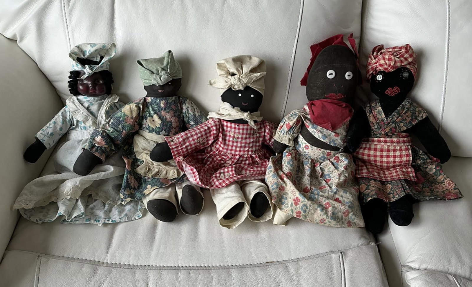 Cloth Rag Art Dolls (1 of 5)