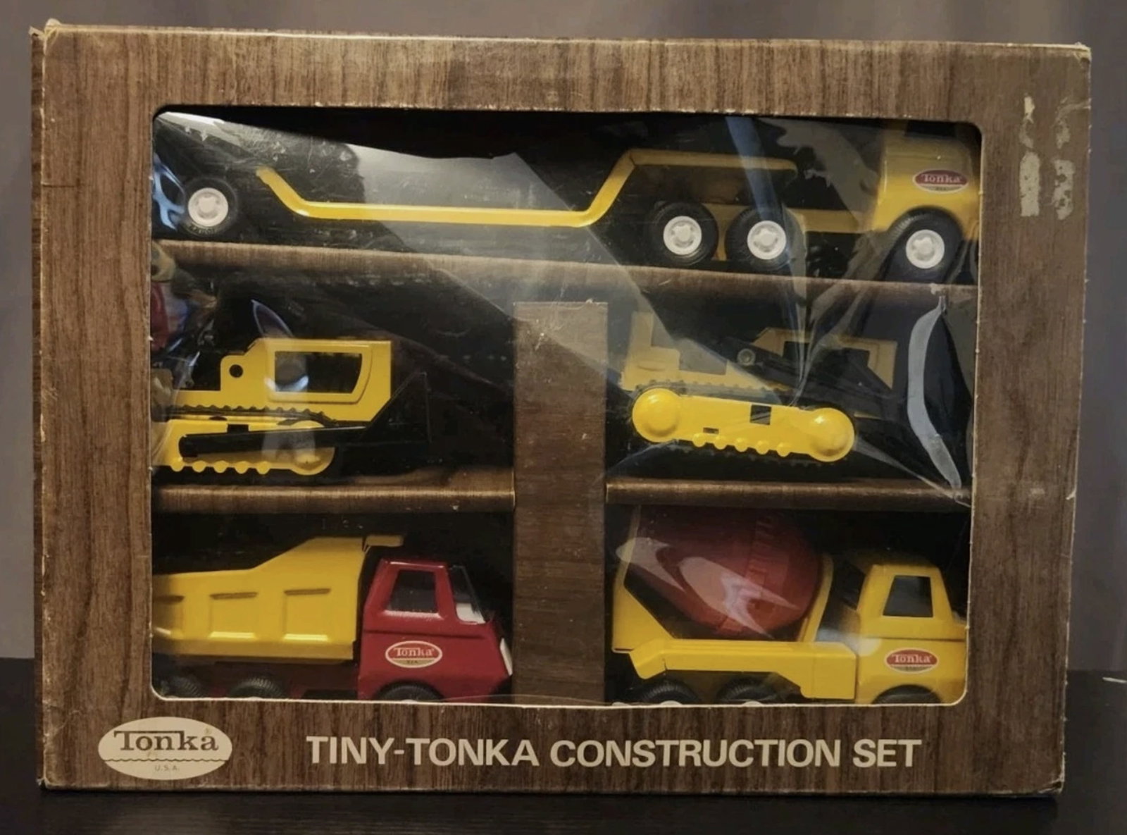 Tiny Tonka Construction Set 815 In Orig Box 1970: Tiny Tonka Construction Set 815 In Orig Box 1970