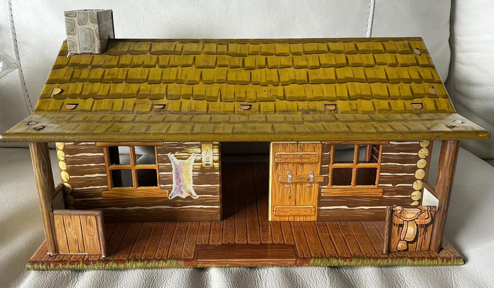 Marx Tin Litho Ranch With Accessories (1 of 6)