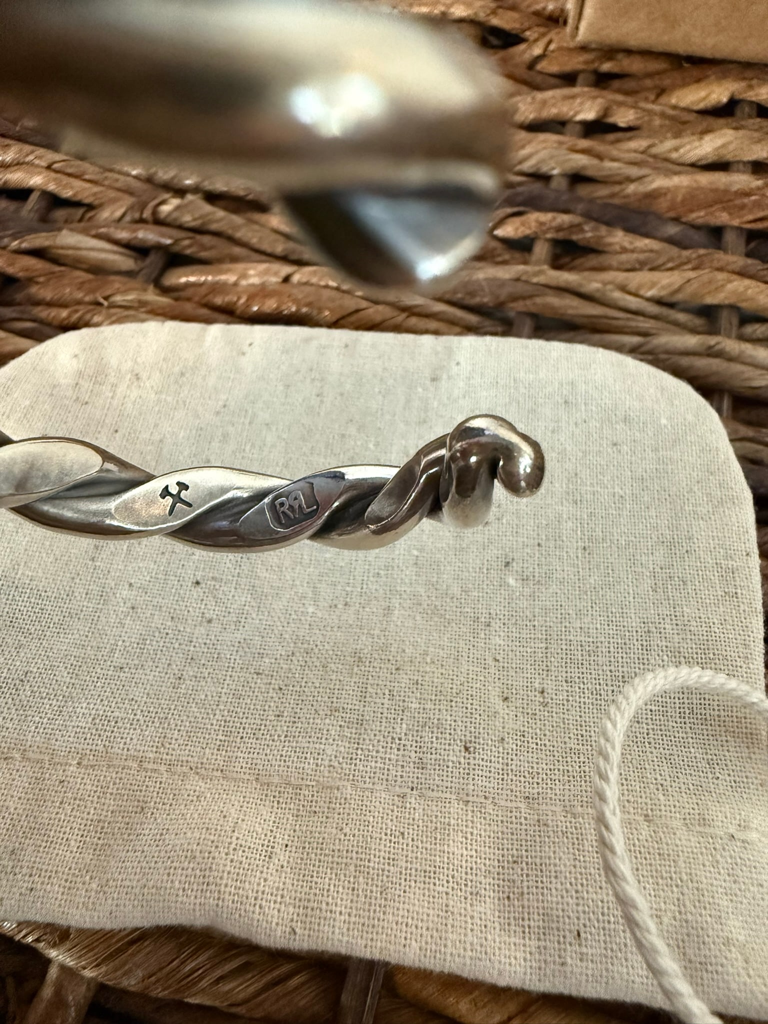 RRL - Ralph Lauren Silver Cuff - 2