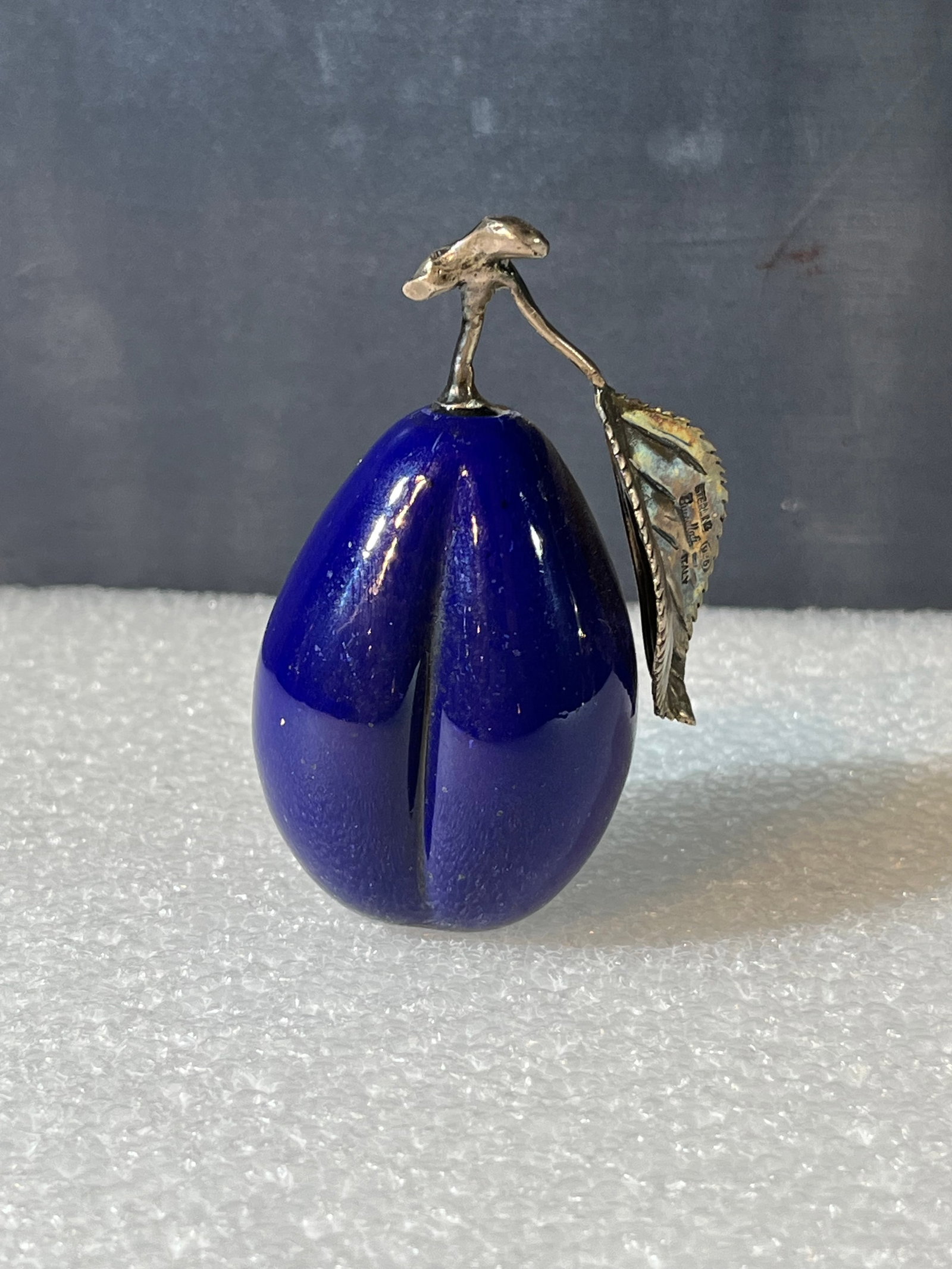 BUCCELLATI STERLING SILVER 925 / MURANO GLASS PLUM PLACEHOLDER (1 of 7)
