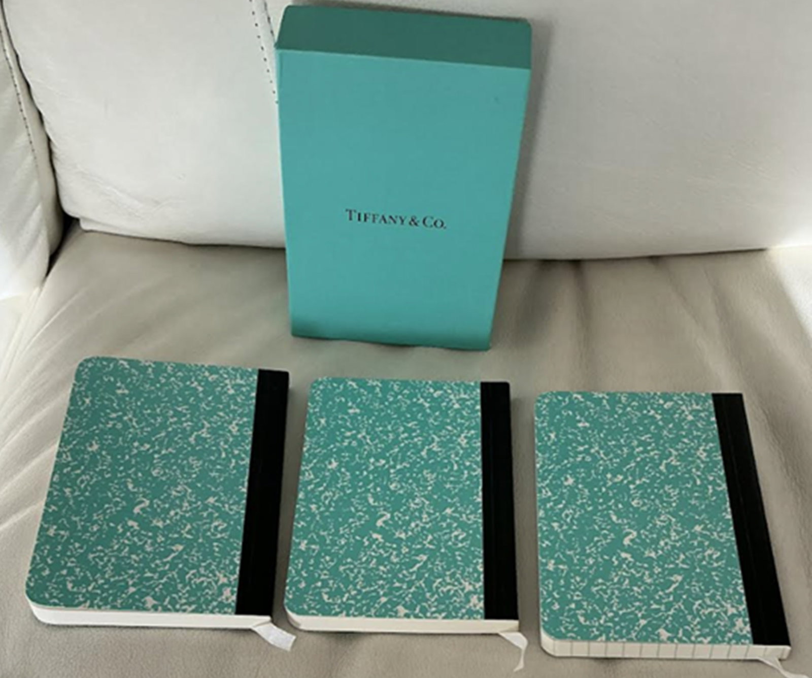 Tiffany & Co Notebook Gift Set With Box - 4