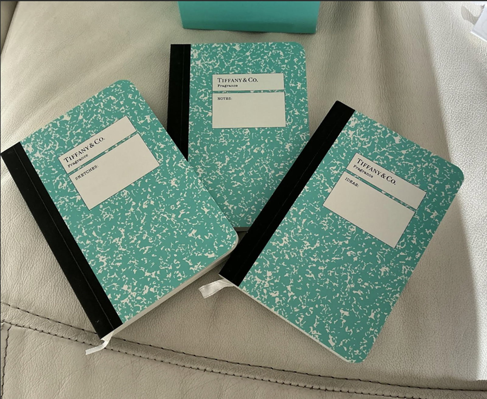 Tiffany & Co Notebook Gift Set With Box - 5