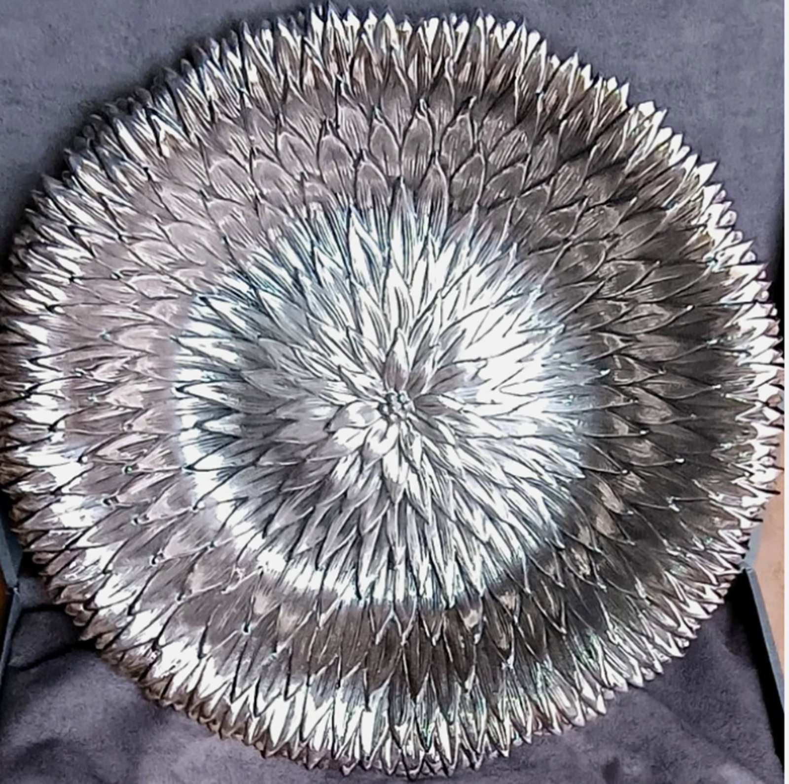 Gianmaria Buccellati Extra Large Centerpiece Bowl Tray With Original Box Made in Italy (1 of 7)