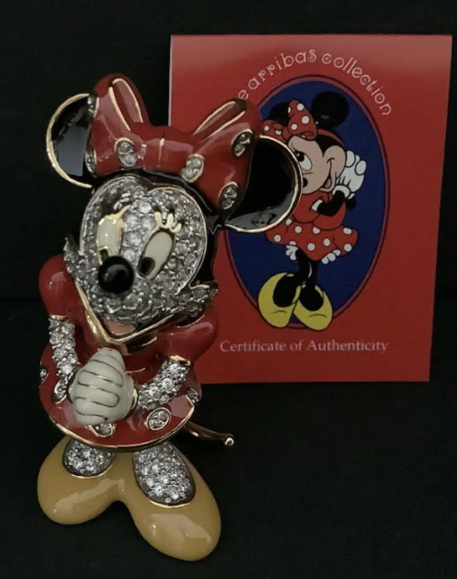 swarovski Disney Arribas Brother Mickey figurine with box: swarovski Disney Arribas Brother Mickey figurine with box. swarovski Disney Arribas Brother Mickey figurine with box. Measures approx 2 inches high
