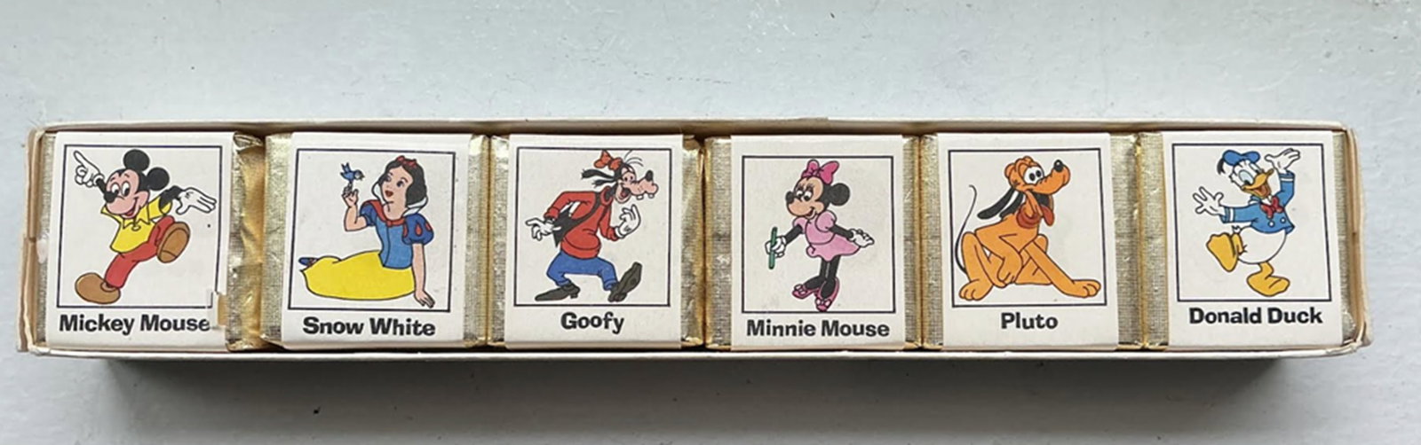 Walt Disney Fantasyland Fun Bath Cubes manufactured by Ben Rickert. (1 of 6)