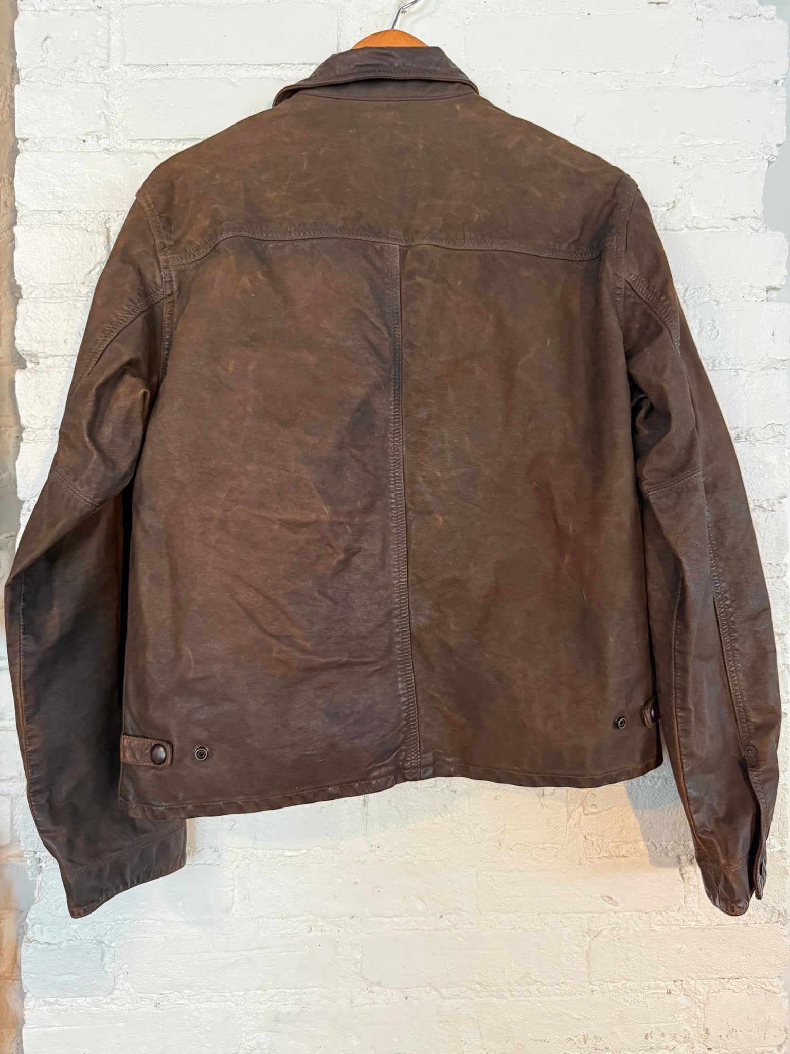 RRL- Ralph Lauren Leather Jacket - 5