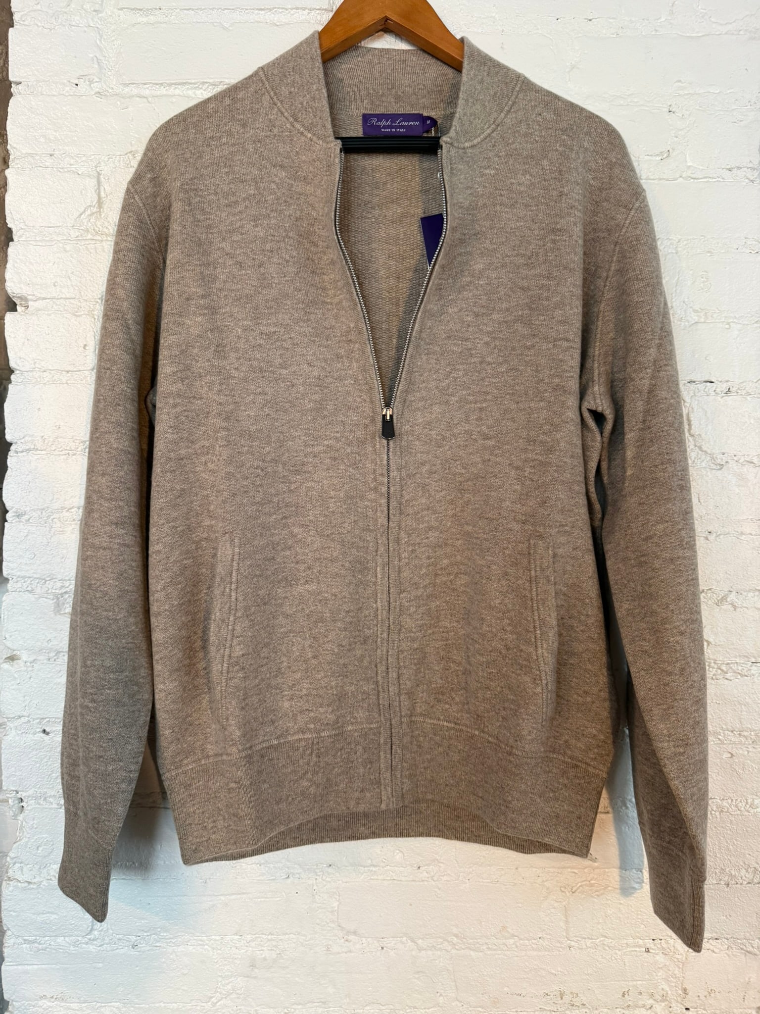 Ralph Lauren Purple Label Cashmere Full-Zip Sweater (1 of 4)