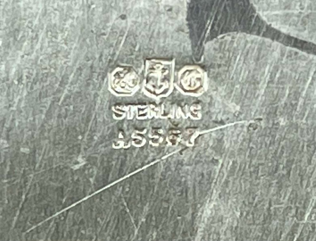 GORHAM STERLING SILVER LARGE CENTERPIECE - 4