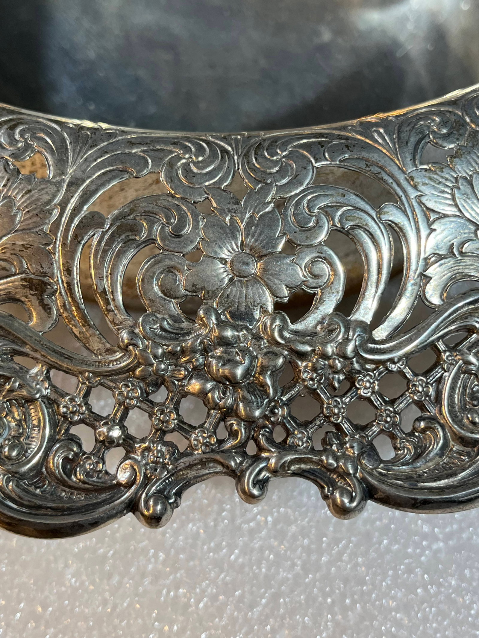 GORHAM STERLING SILVER LARGE CENTERPIECE - 5