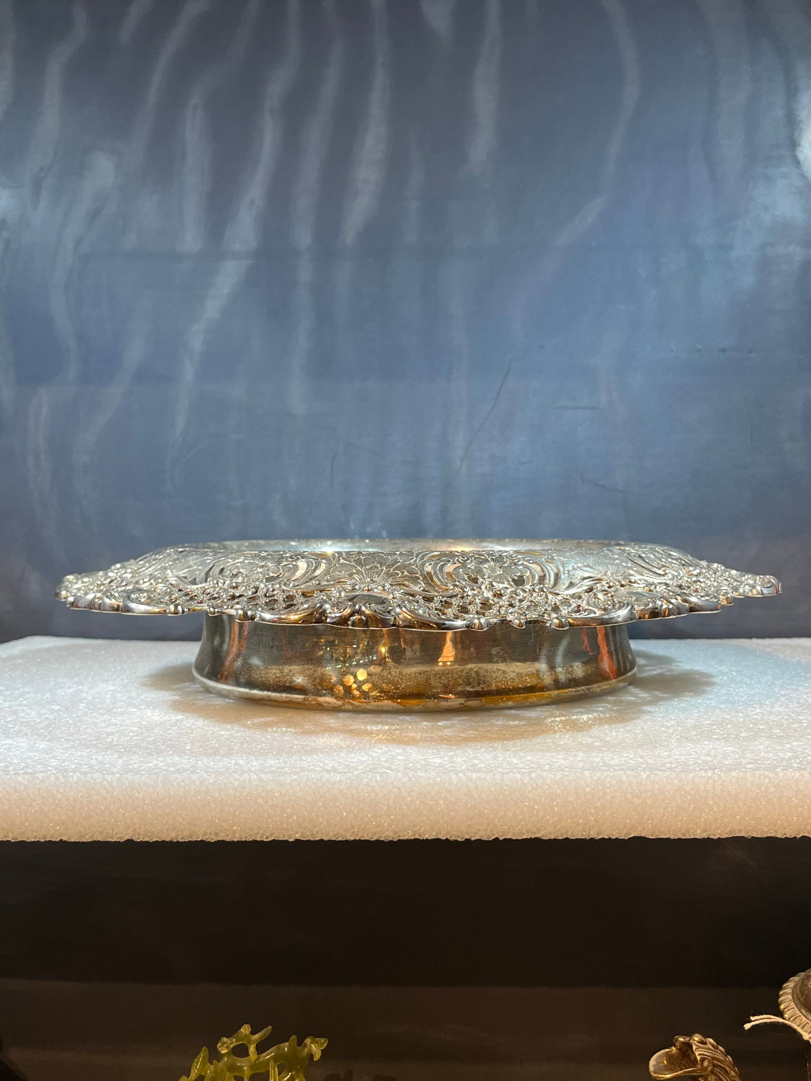 GORHAM STERLING SILVER LARGE CENTERPIECE - 6