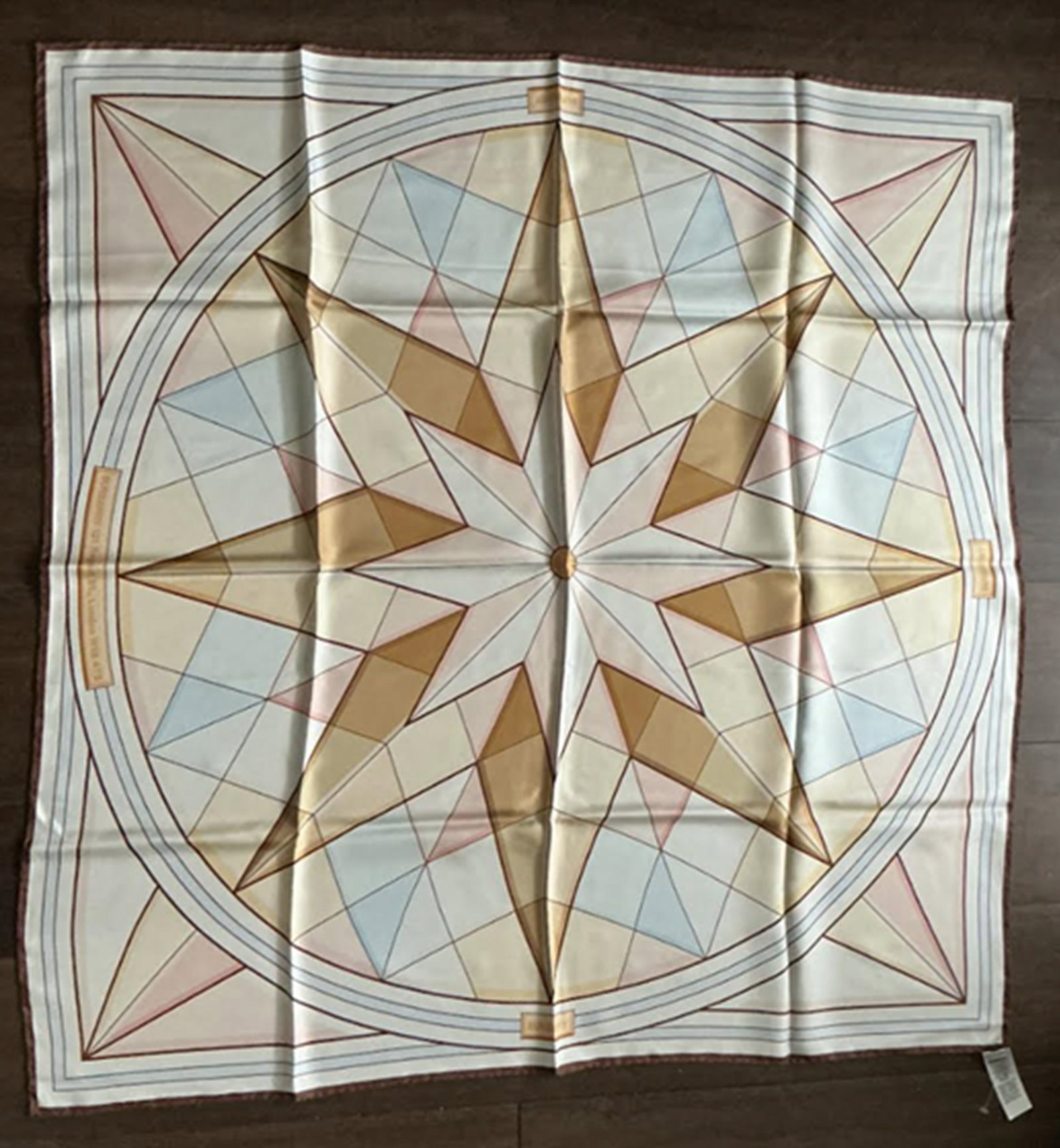 Burberry Silk Scarf Made in Italy: Burberry Silk Scarf Made in Italy . Measures approx 36" x 36" Never Worn New Conditon no stains or damage