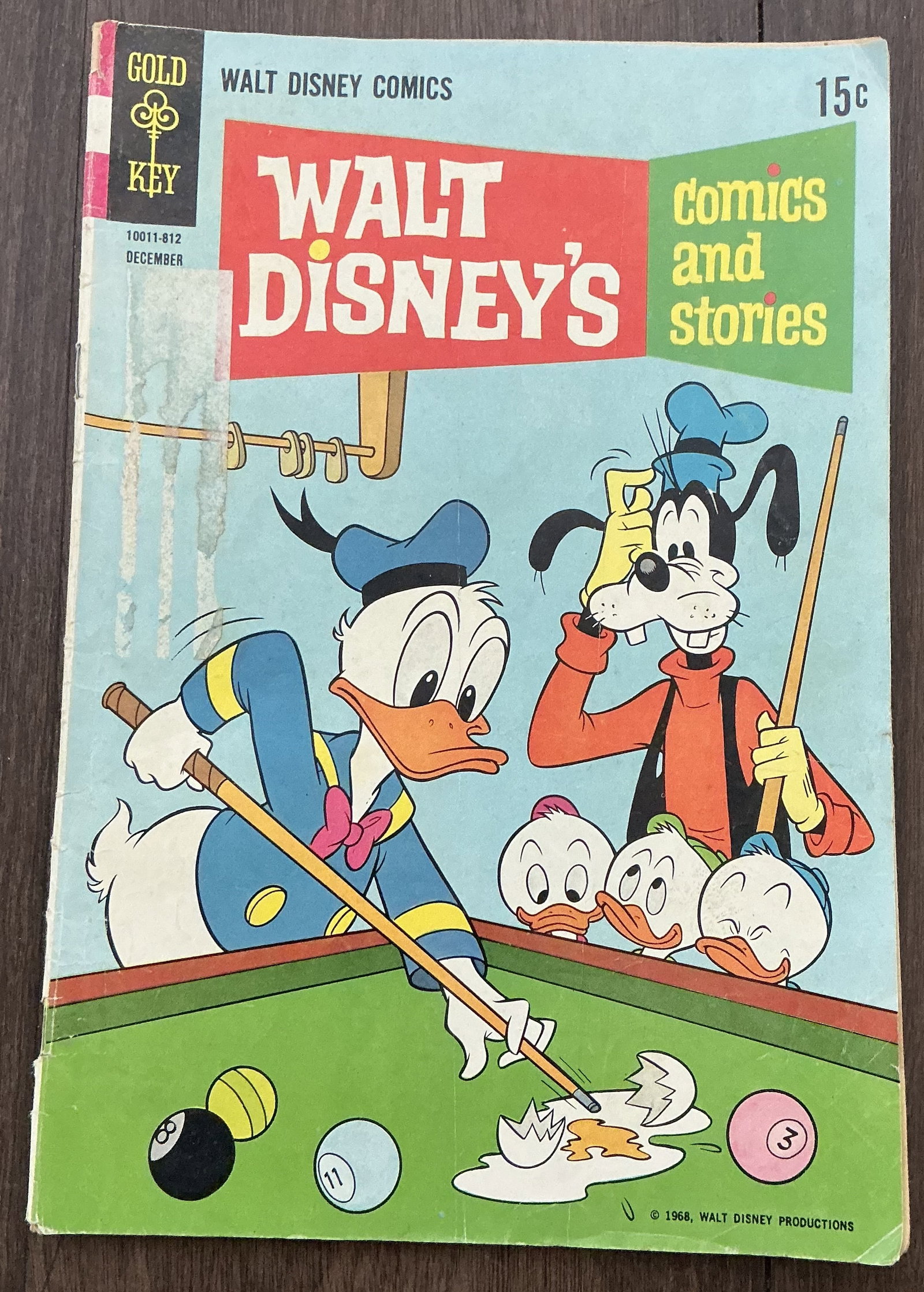 Walt Disney’s 1968 Comics and Stories December Gold Key (1 of 4)