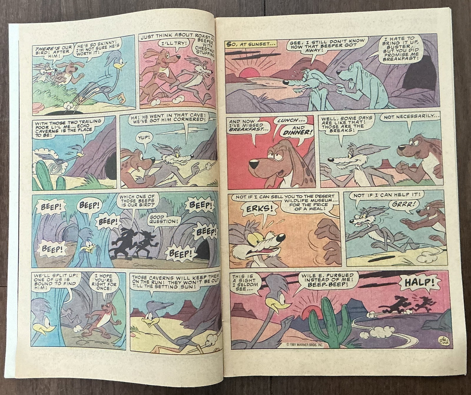 Warner Bros 1981 Beep Beep The Road Runner No. 99 - 4