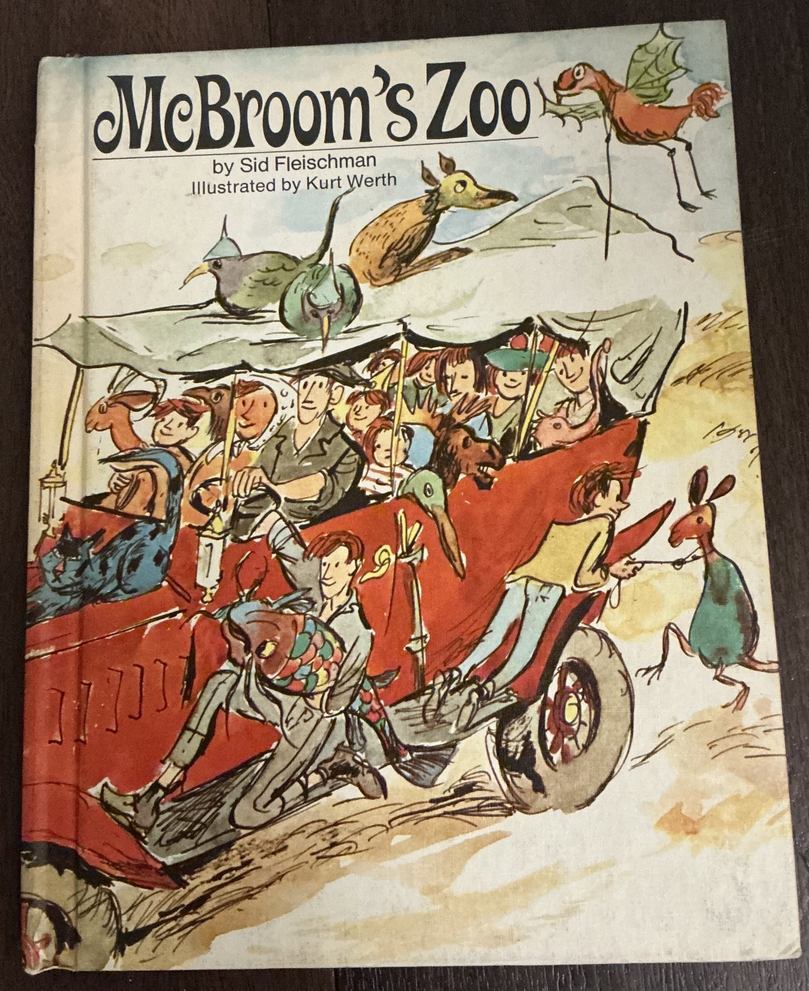 McBroom’s Zoo Hard Cover Book By Sid Fleischman, Kurt Werth 1972 (1 of 6)