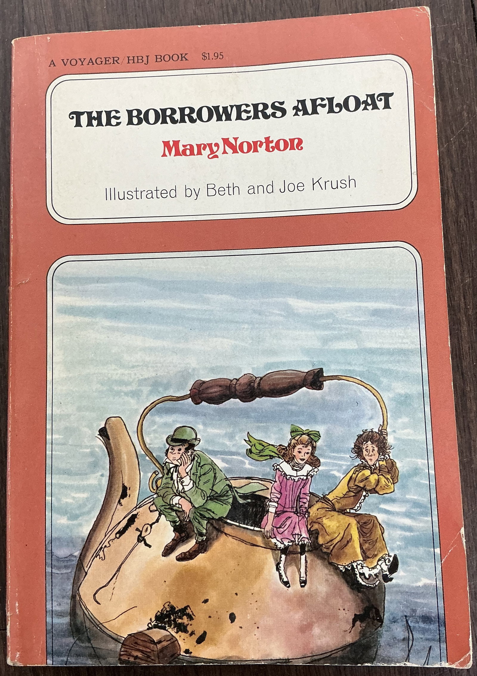The Borrowers Afloat By Mary Norton, Beth and Joe Krush 1959 (1 of 4)