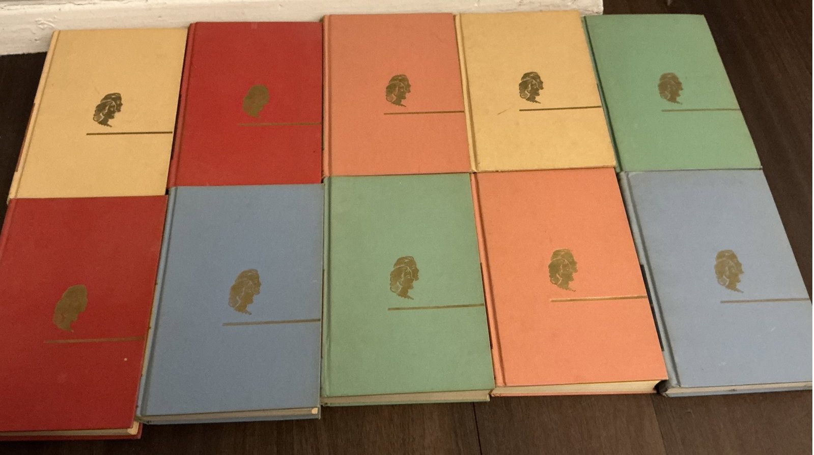 Set of 10 Hard Cover Book By Holts Rinehart, Winston Copyright 1927 1957 1961 (1 of 7)