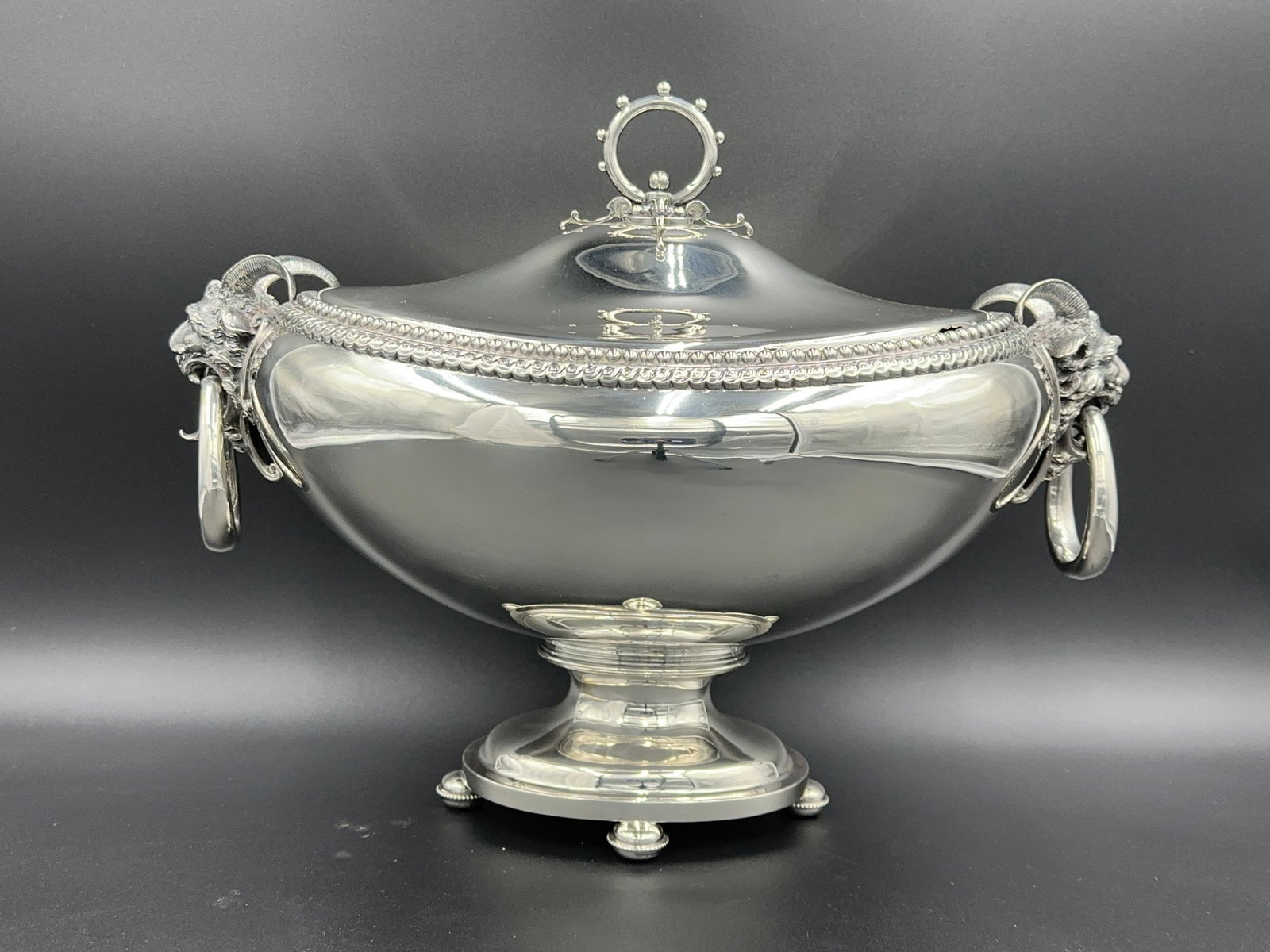 Gorham Coin Silver Soup Tureen - 2