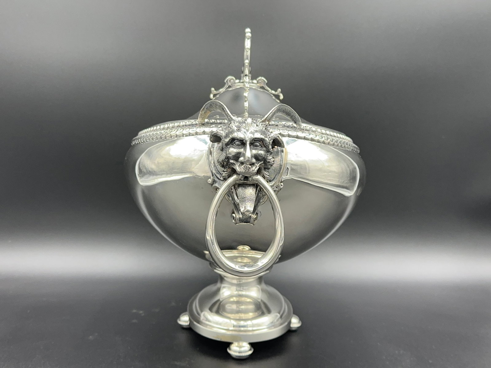 Gorham Coin Silver Soup Tureen - 3