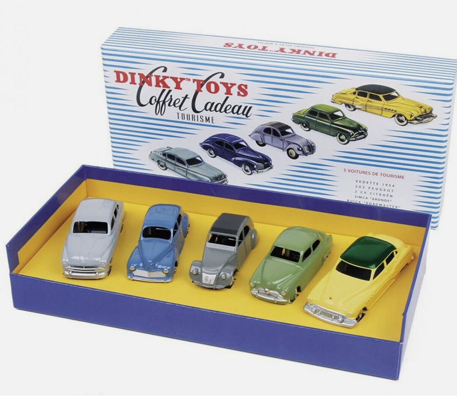 Dinky Atlas Gift Set Tour Vehicles With Box and Papers (1 of 4)