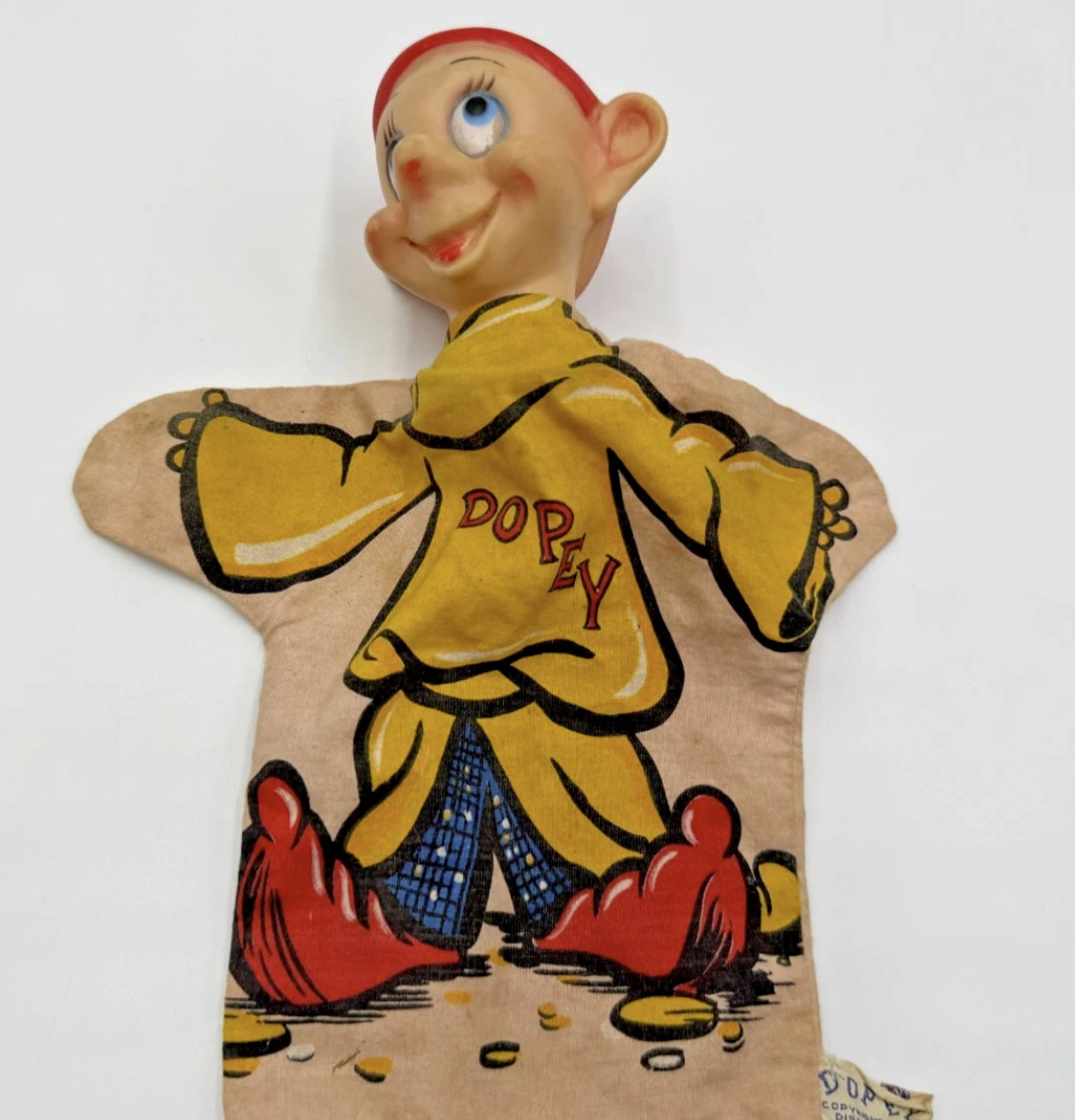 Walt Disney Puppet Dopey by Gund (1 of 5)