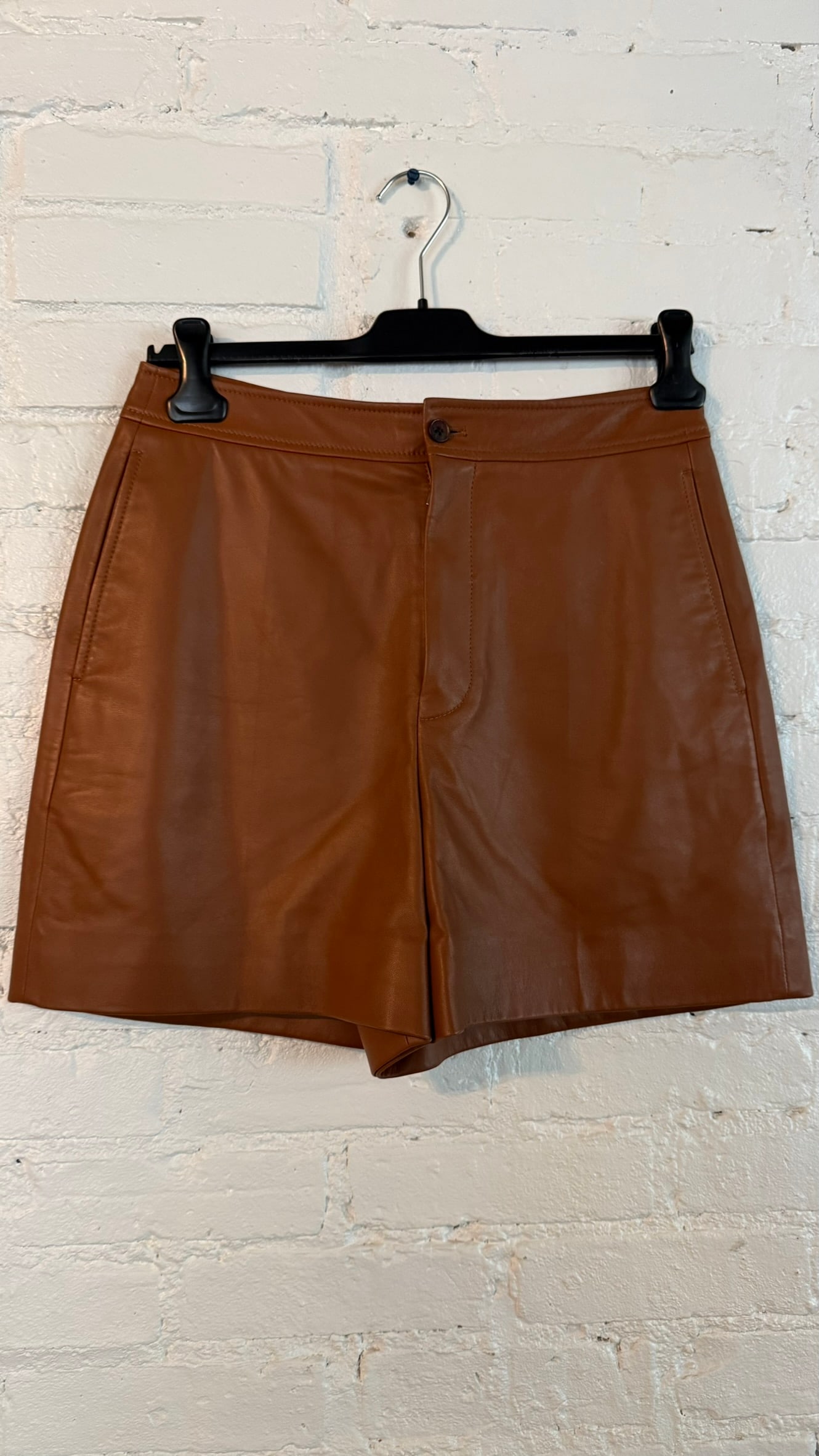 Ralph Lauren Collection Leather Shorts (1 of 4)