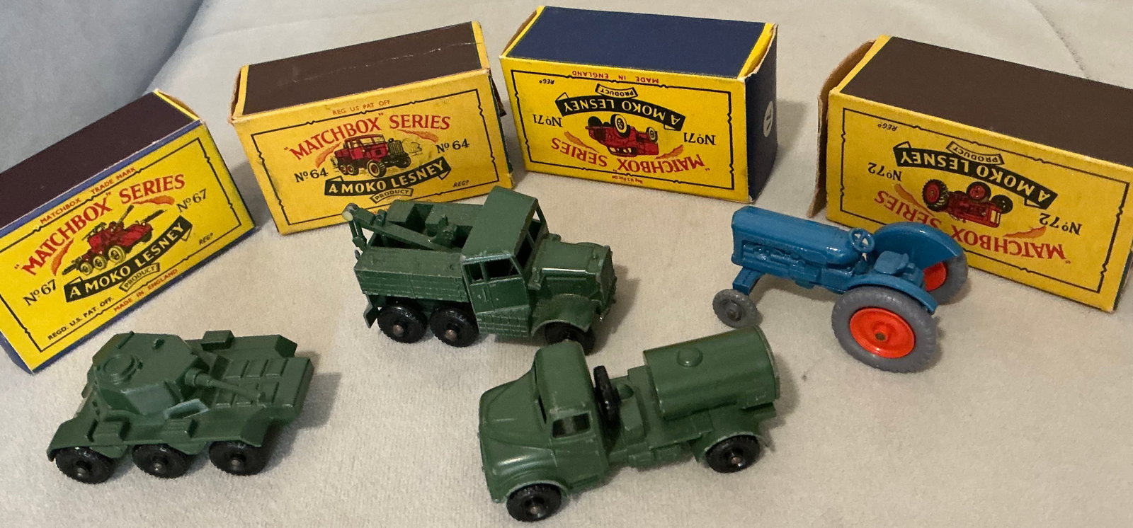 Moko Lesney Matchbox Collection With Original Boxes 1959 Made in England (1 of 6)