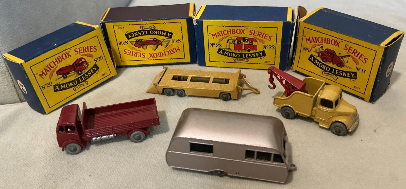 Moko Lesney Matchbox Collection With Original Boxes 1956 Made in England (1 of 6)