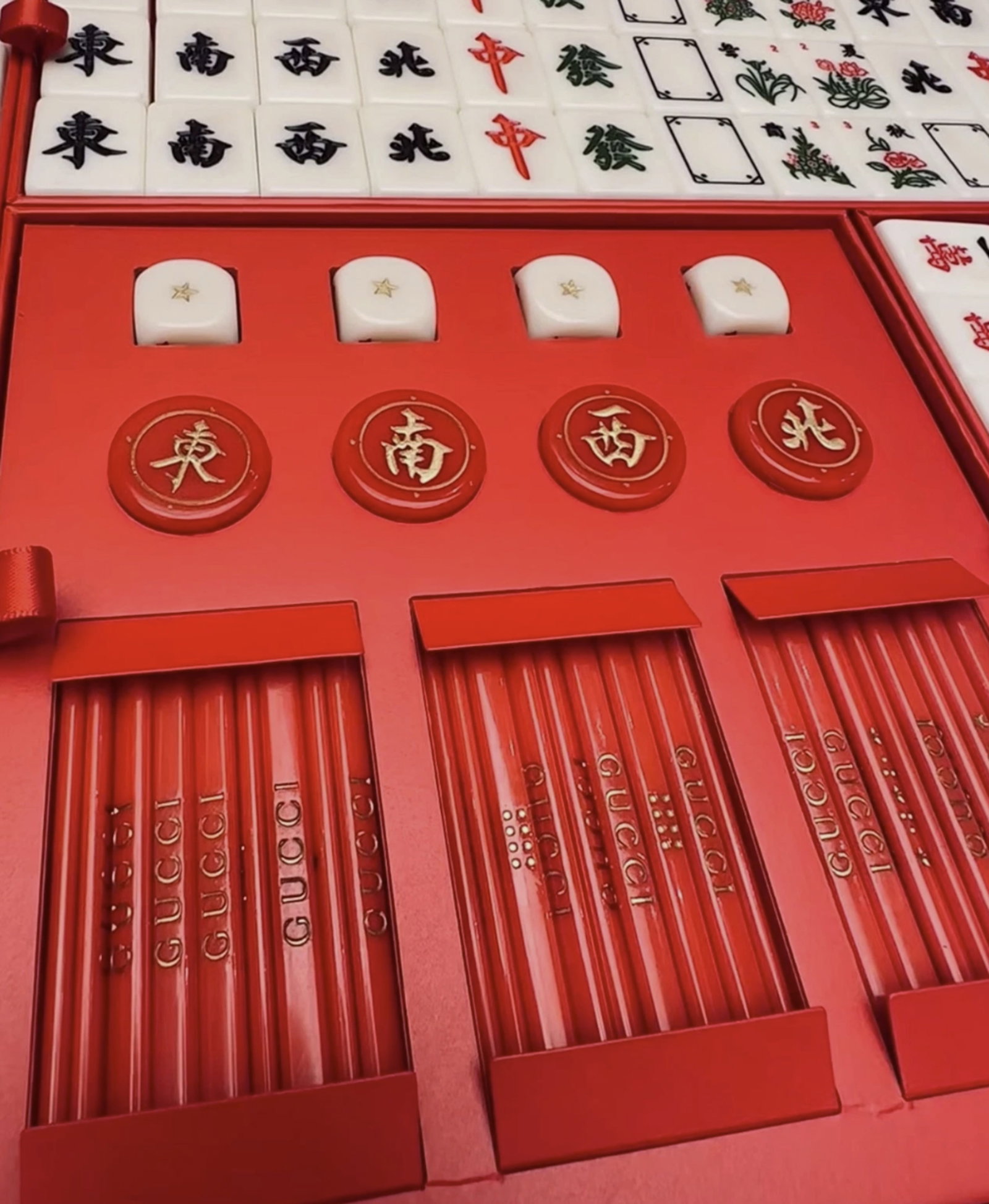 Gucci Mahjong Tile Game Set Limited Edition - 2