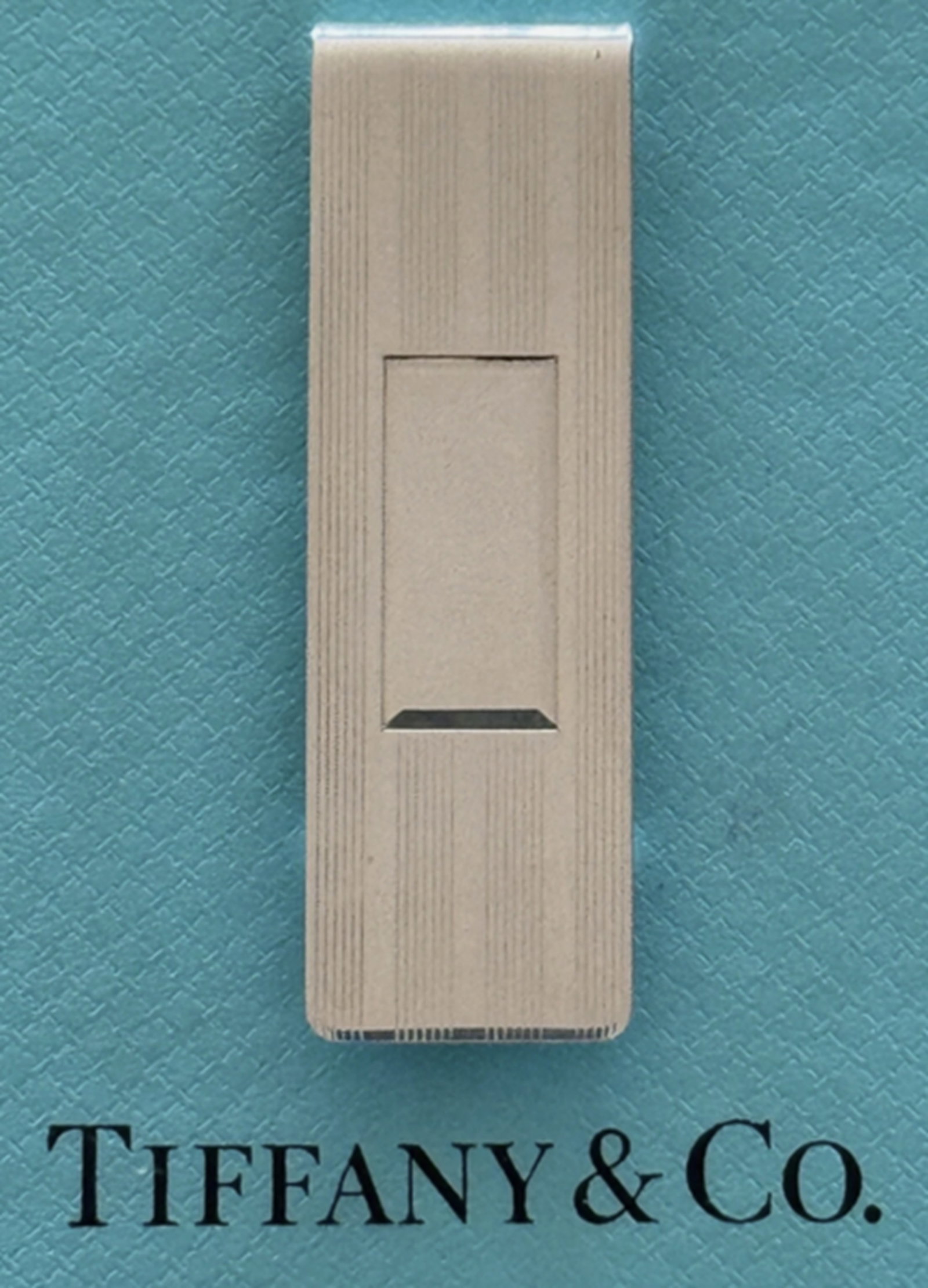 Tiffany & Co Sterling Silver Money Clip: Tiffany & Co Sterling Silver Money Clip