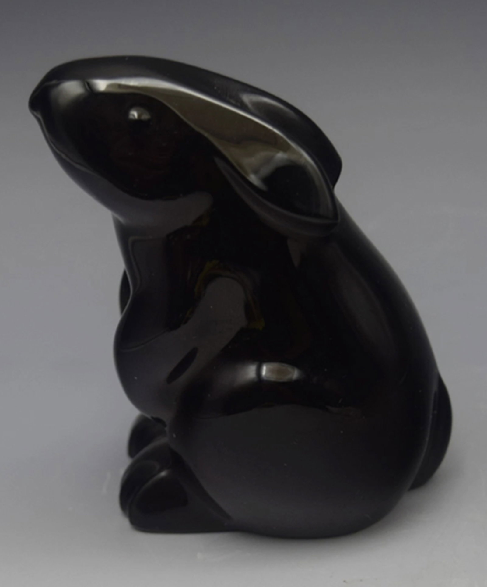 Baccarat Signed Crystal Bunny Figurine Made in France: Baccarat Signed Crystal Bunny Figurine Made in France. Measures approx 3.25 inches tall