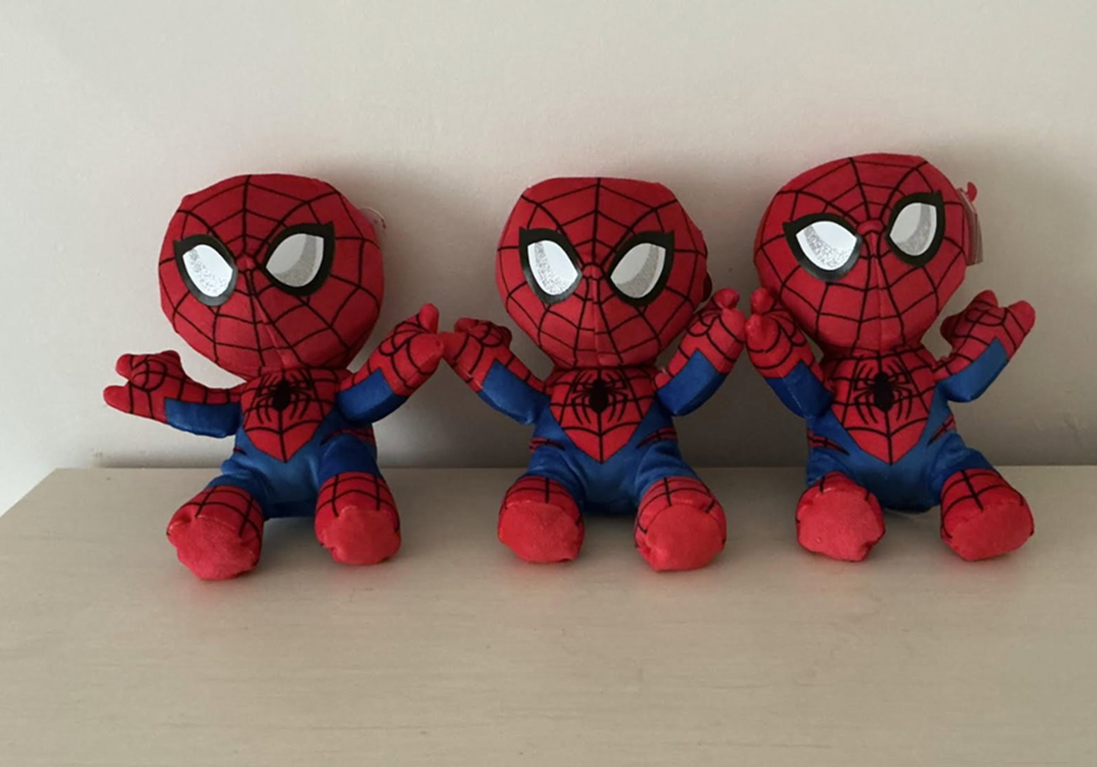 Marvel Spiderman Set of 3 Cozy Stuffed Figurines (1 of 7)