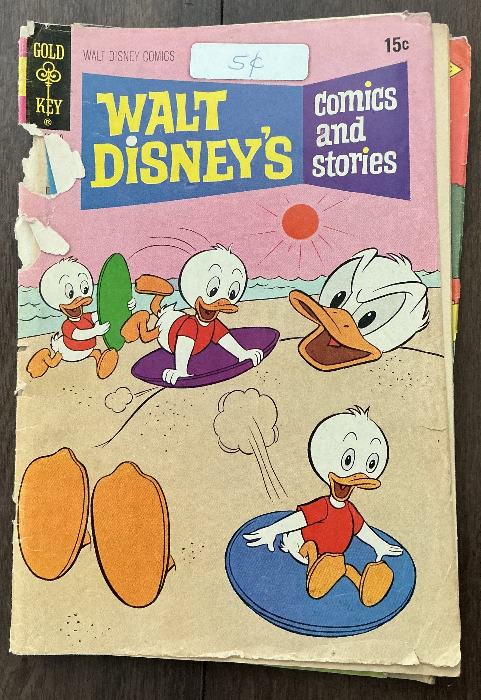 Walt Disney’s Comics and Stories Gold Key: Walt Disney’s Comics and Stories Gold Key is one of the most collectible and historically important Disney comic series published in the United States. This vintage Gold Key edition features Donald 