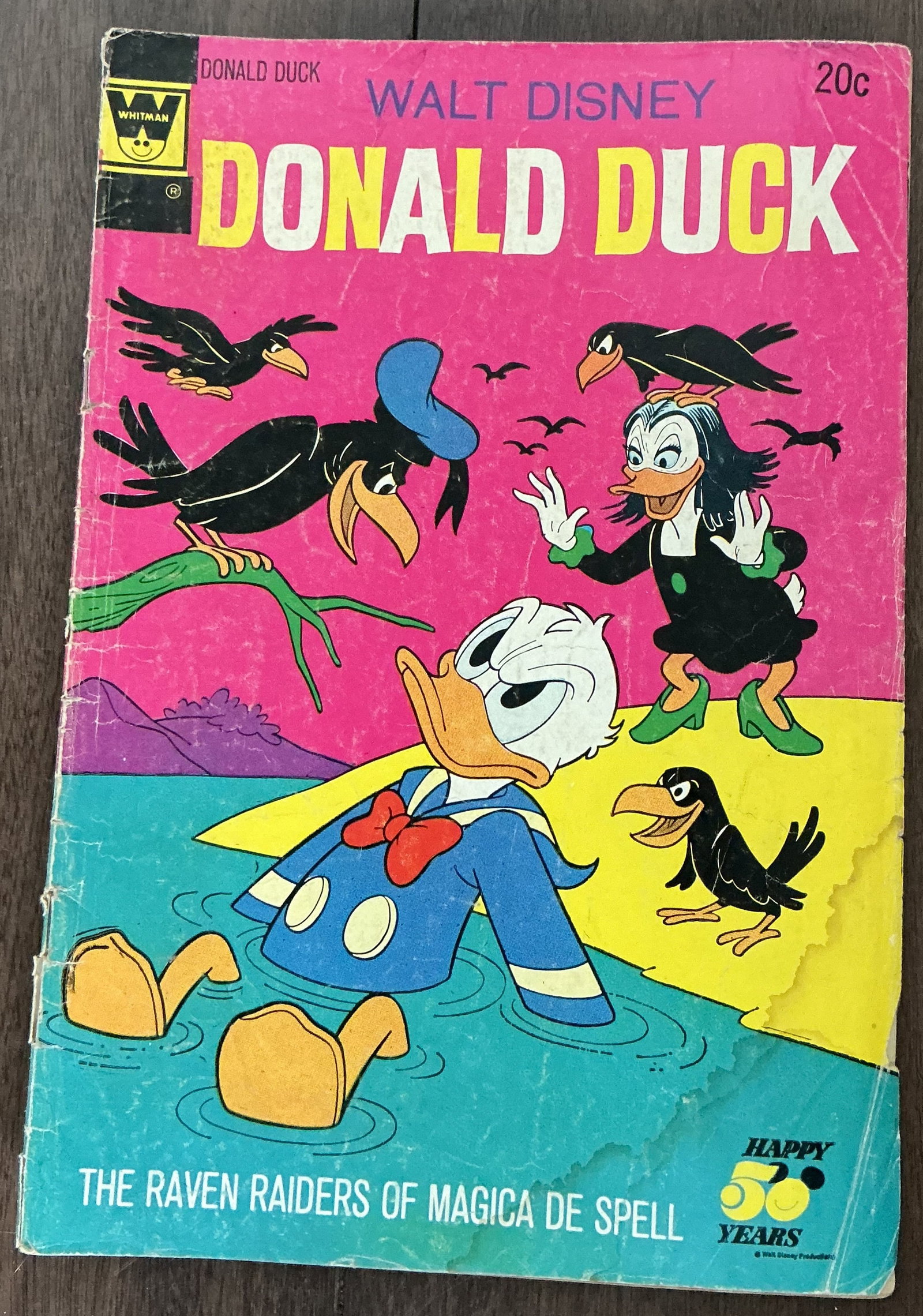 Walt Disney 1973 Donald Duck The Raven Raiders of Magica De Spell (1 of 4)