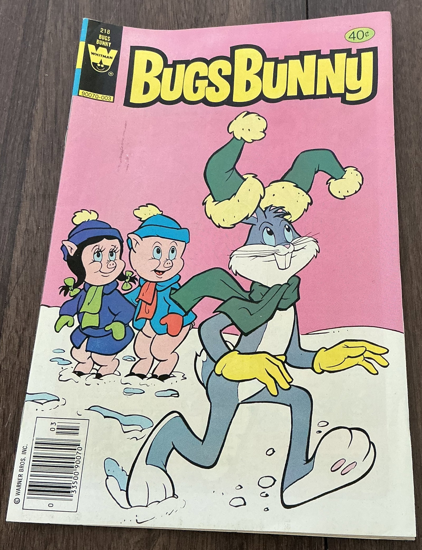 Warner Bros. 1980 Bugs Bunny No. 218 (1 of 4)