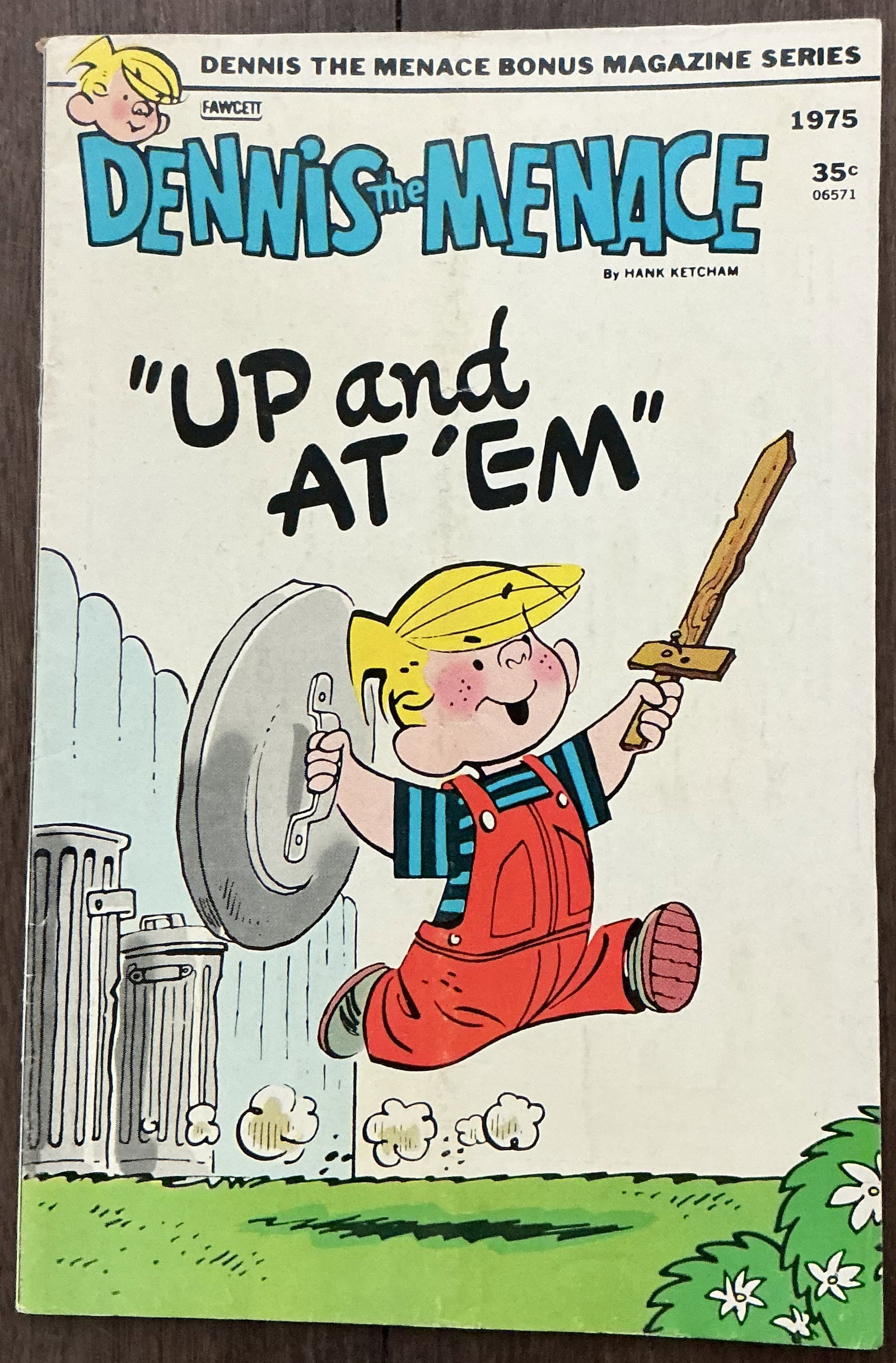 Dennis the Menace Up and At Em By Hank Ketcham 1975 (1 of 4)